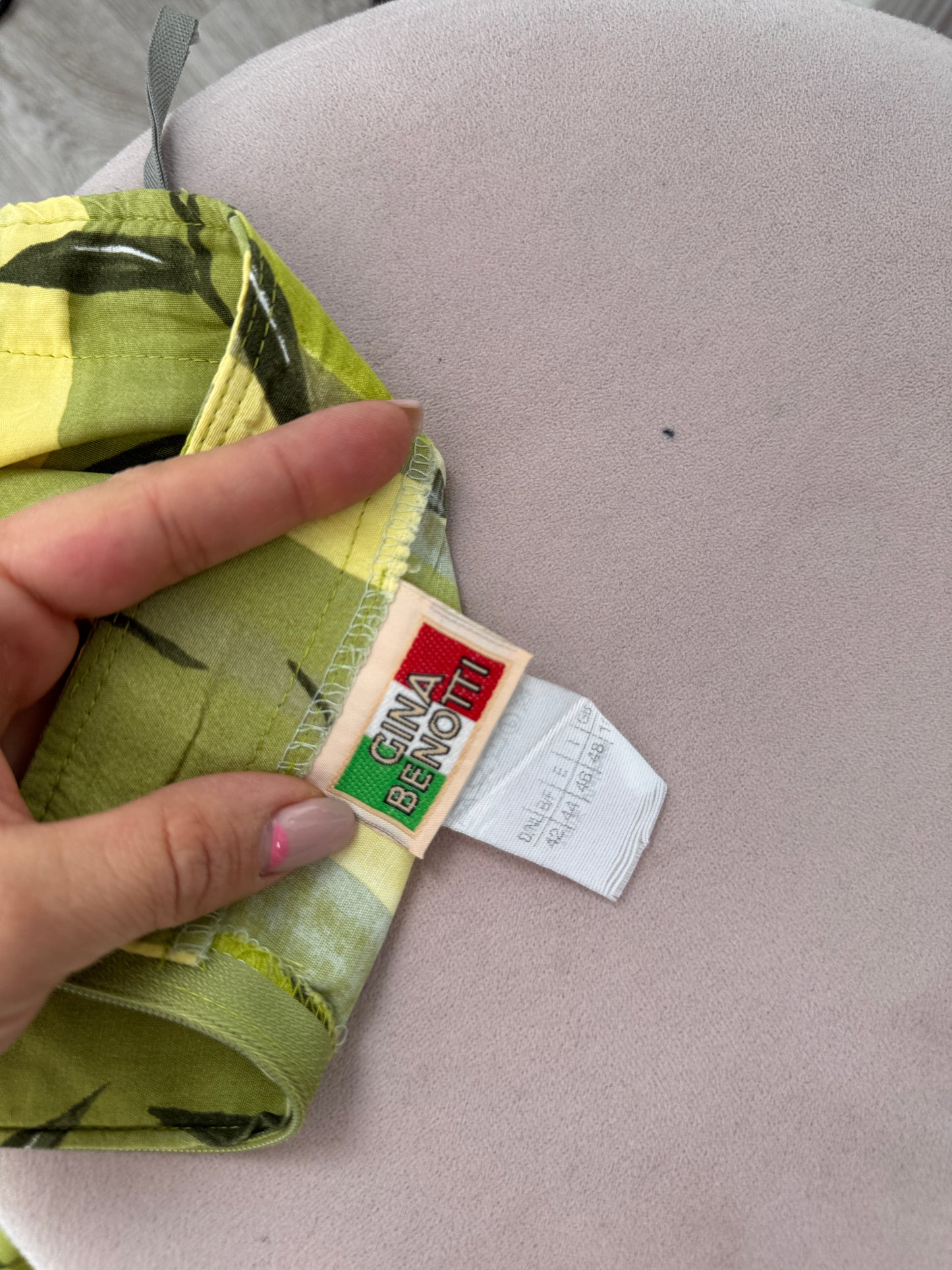 Set vintage italian în nuanțe de seaweed green