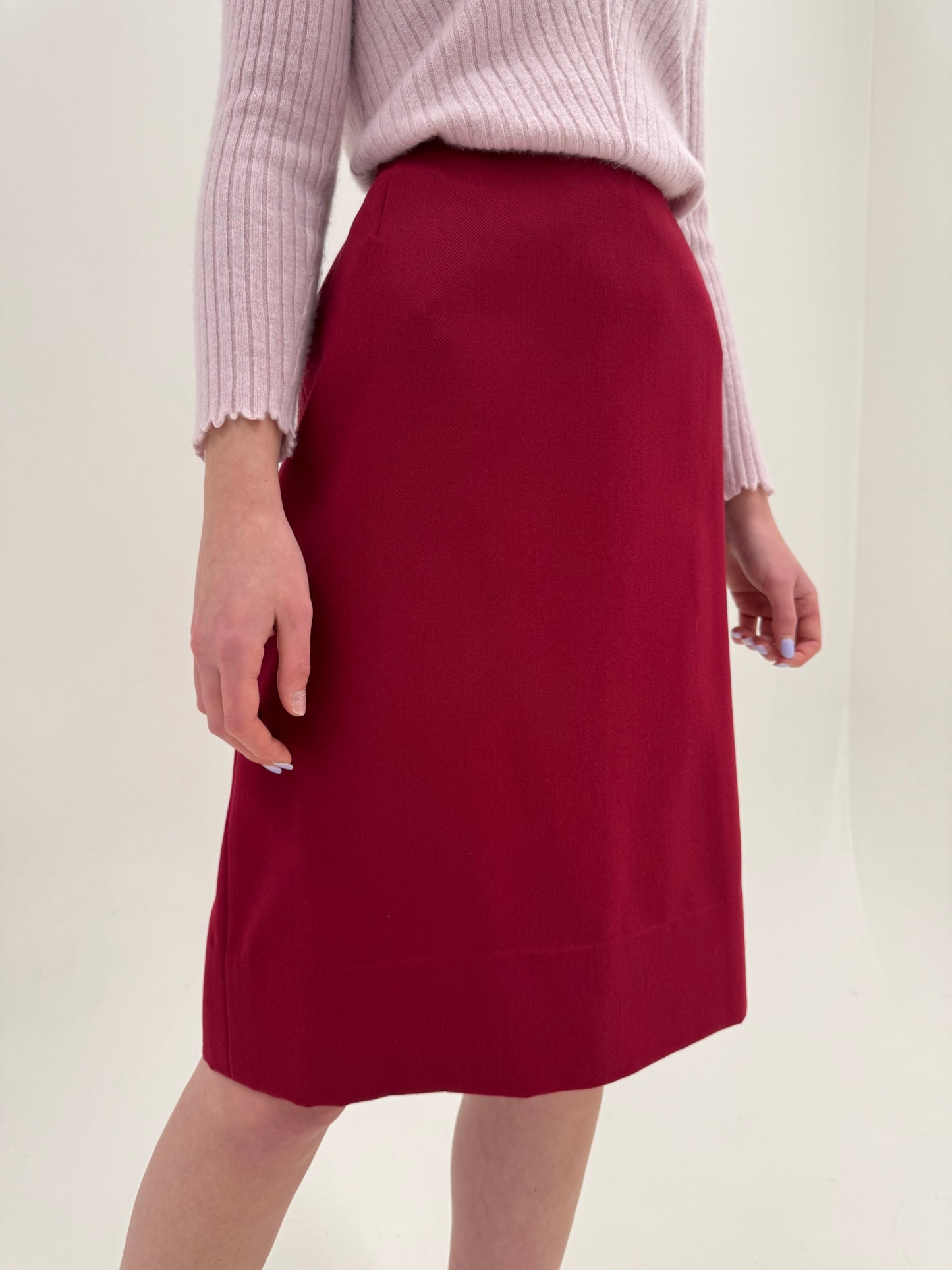 Fustă midi lung cu talie uktra marcată înaltă midi lung