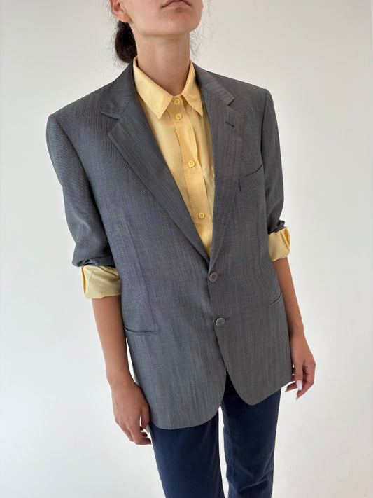 Sacou ultra luxury Loro Piana din lana extrafina tasmaniana super 120’s