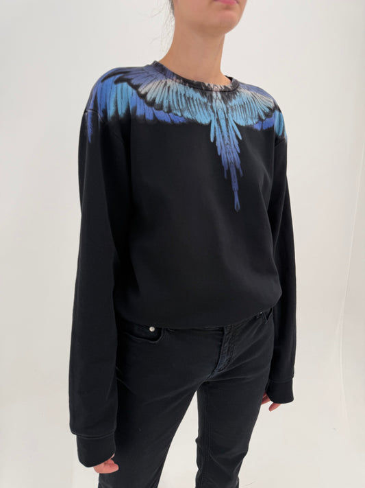Sweatshirt luxury Marcelo Burlon County of Milan din bumbac gros