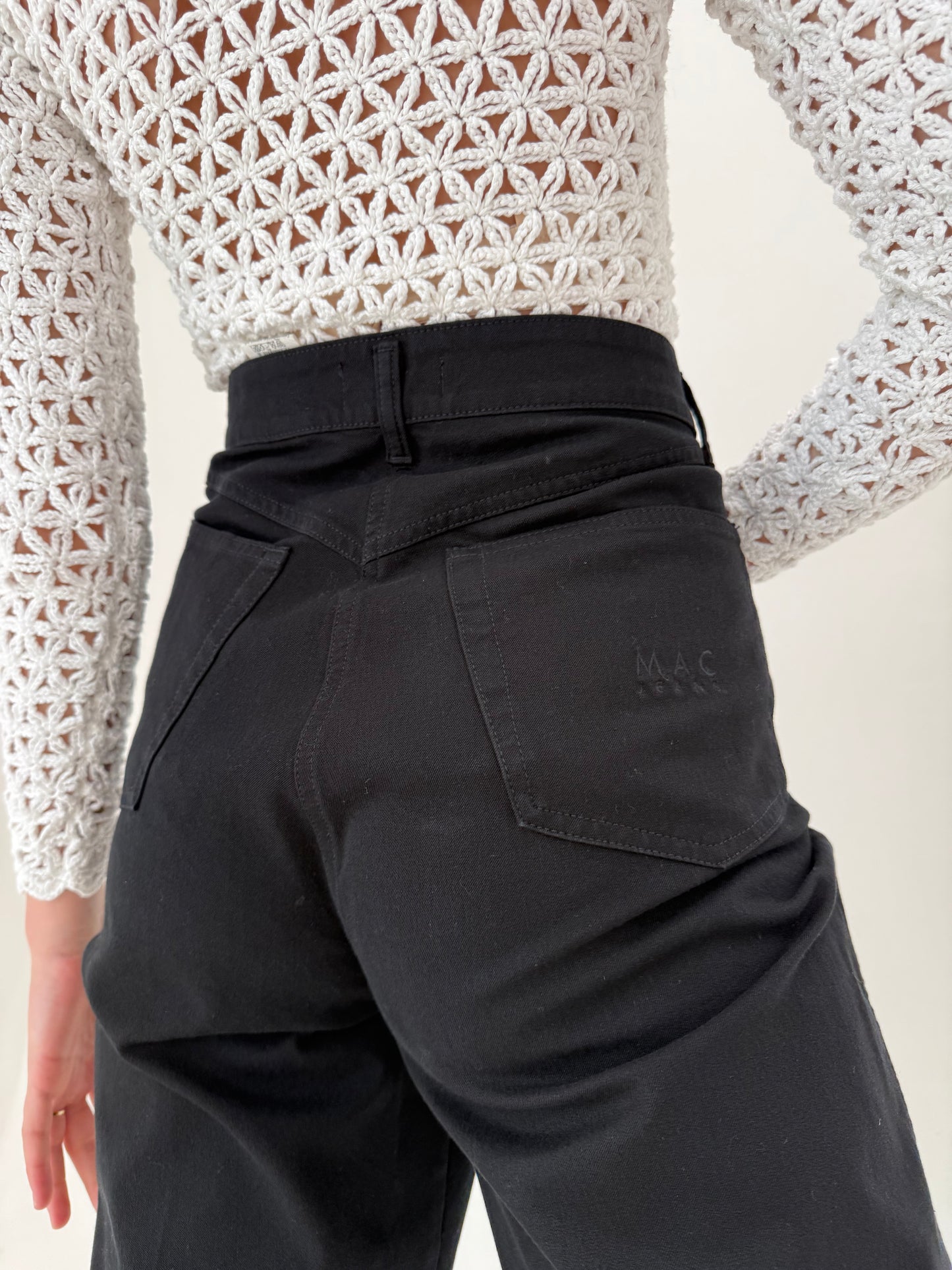 Pantaloni negri tall ultra confort modelatori cu talie ultra înaltă