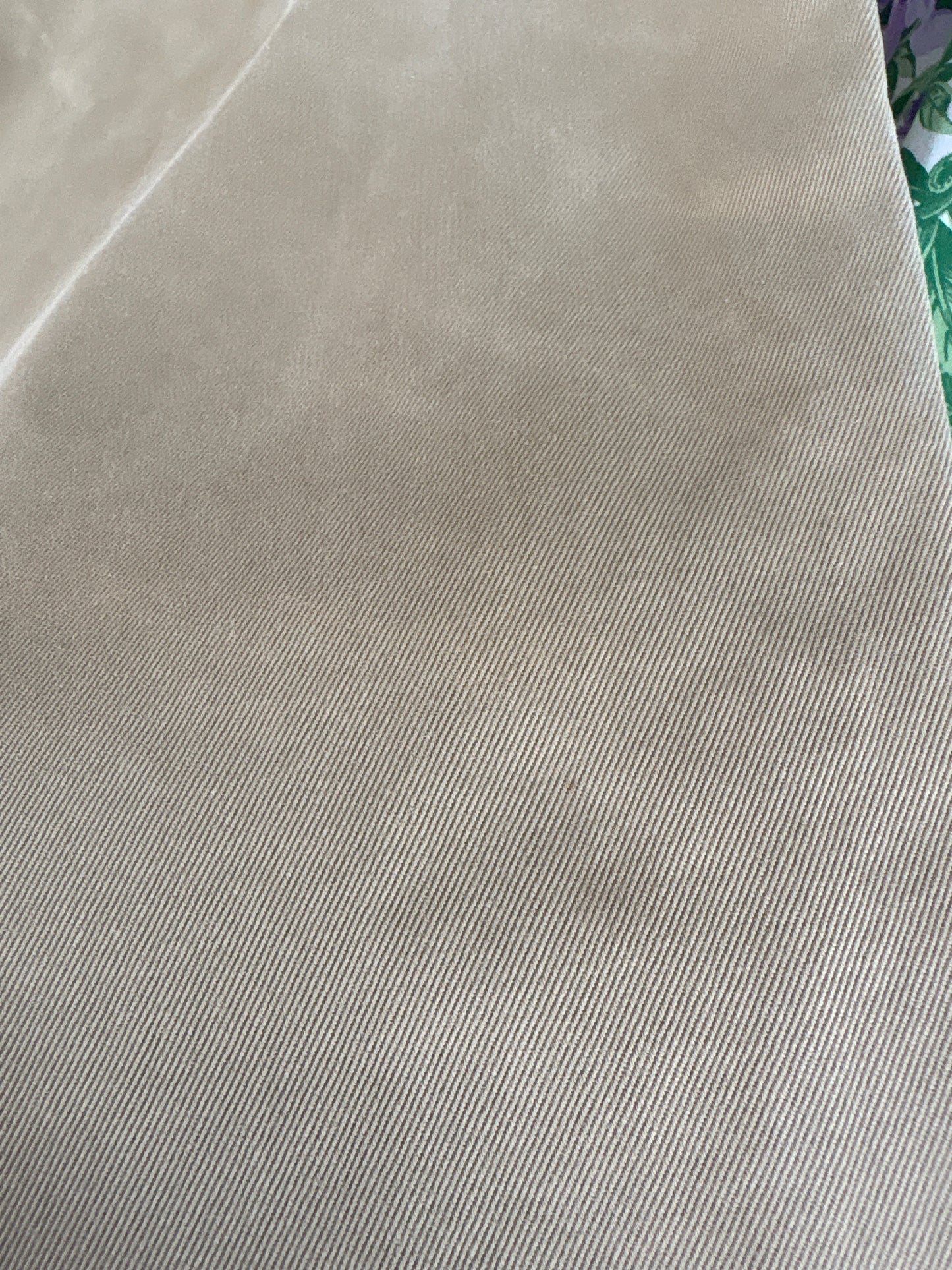 Pantaloni vintage Yves Saint Laurent camel petite din bumbac
