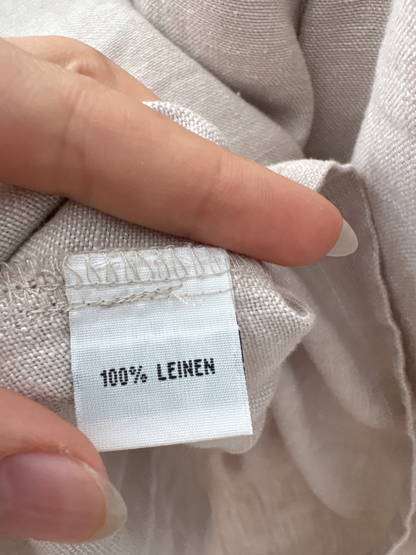 Cămașa excepțională vintage din pânză grea de in cu umeri bufanți