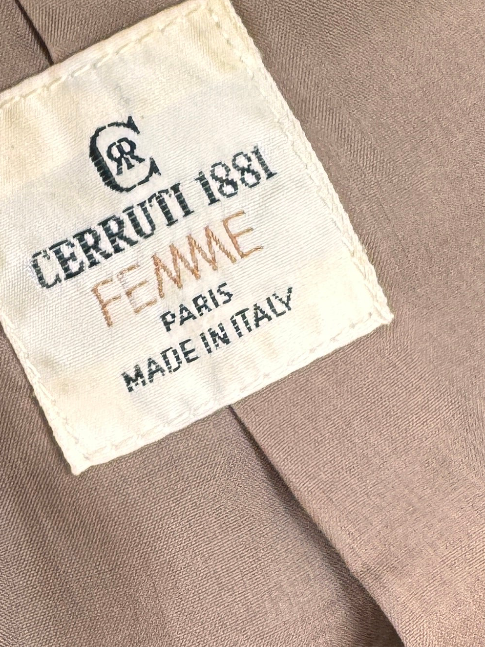 Sacou vintage luxury Cerruti cu inserții de piele naturală