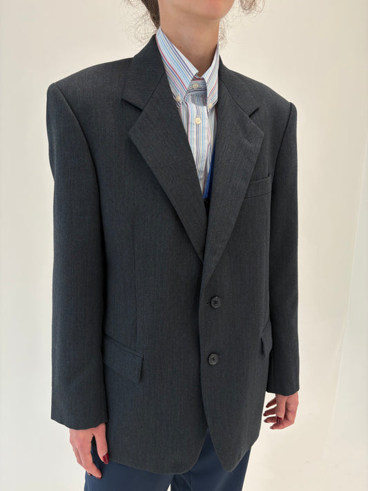 Sacou din lana pura virgină certificată plină în combinație superbă de culori