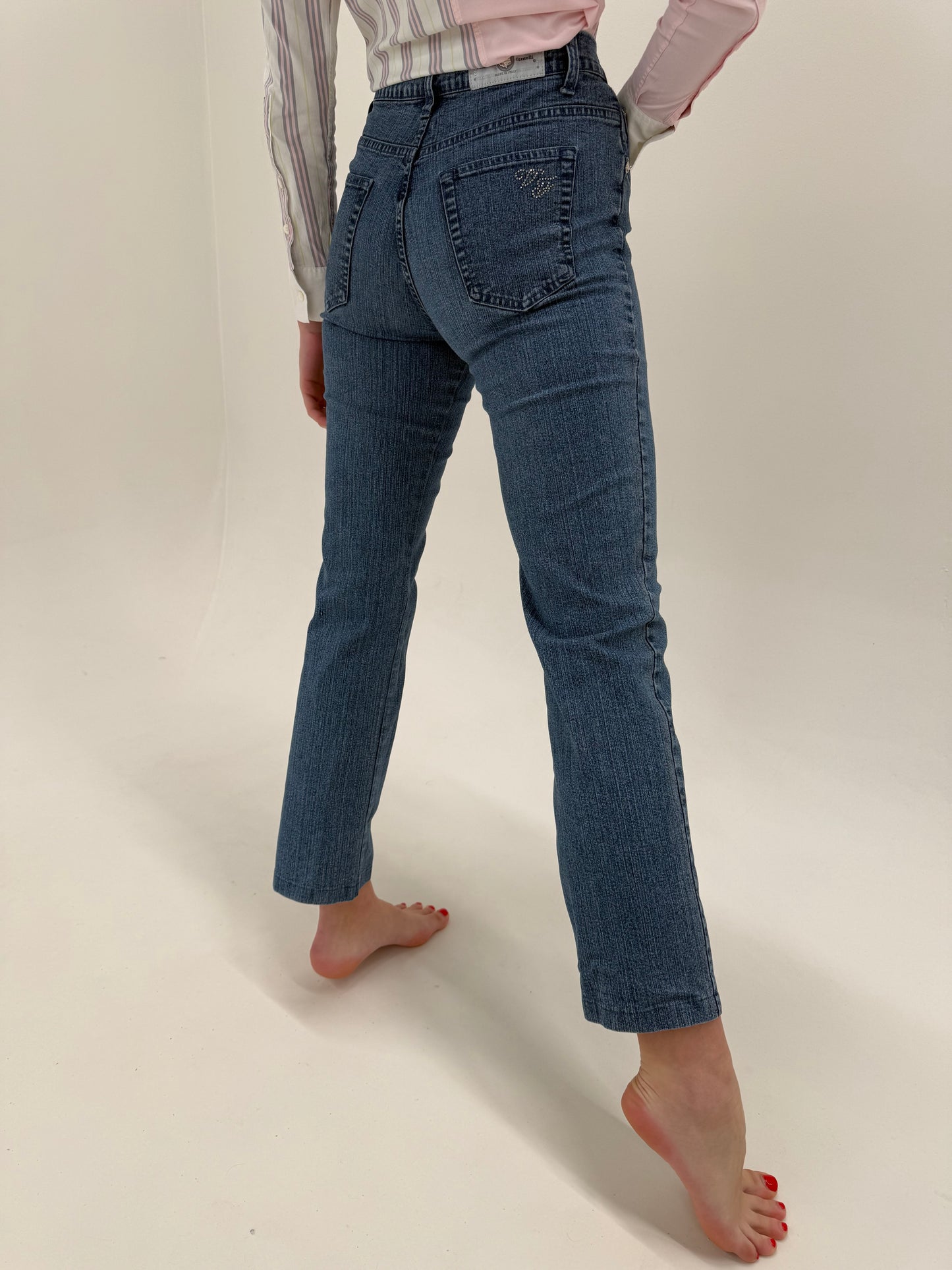 Jeans premium italienești modelatori