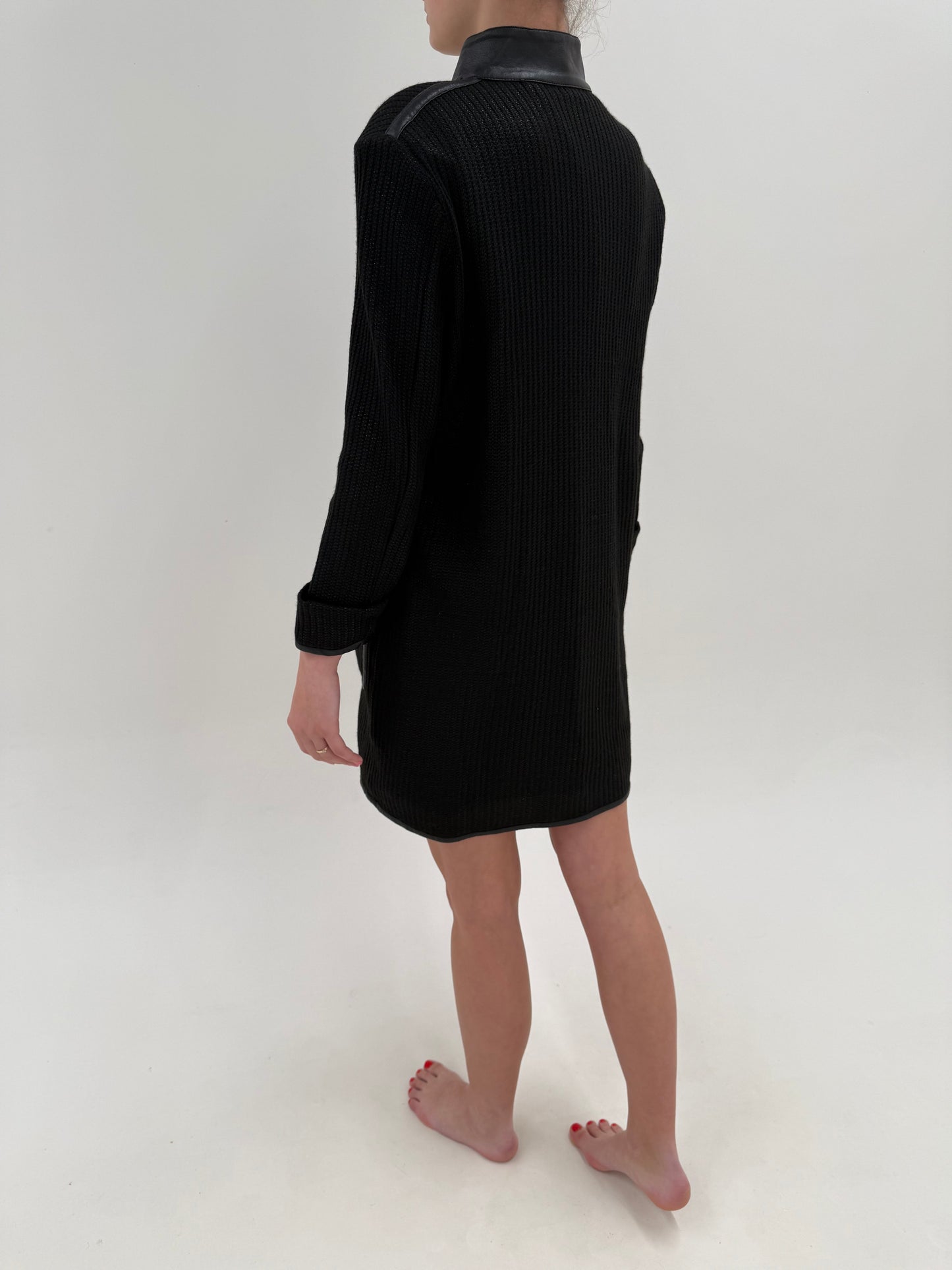 Pardesiu vintage luxury Rocco Barocco de primăvară cu aplicații argintii