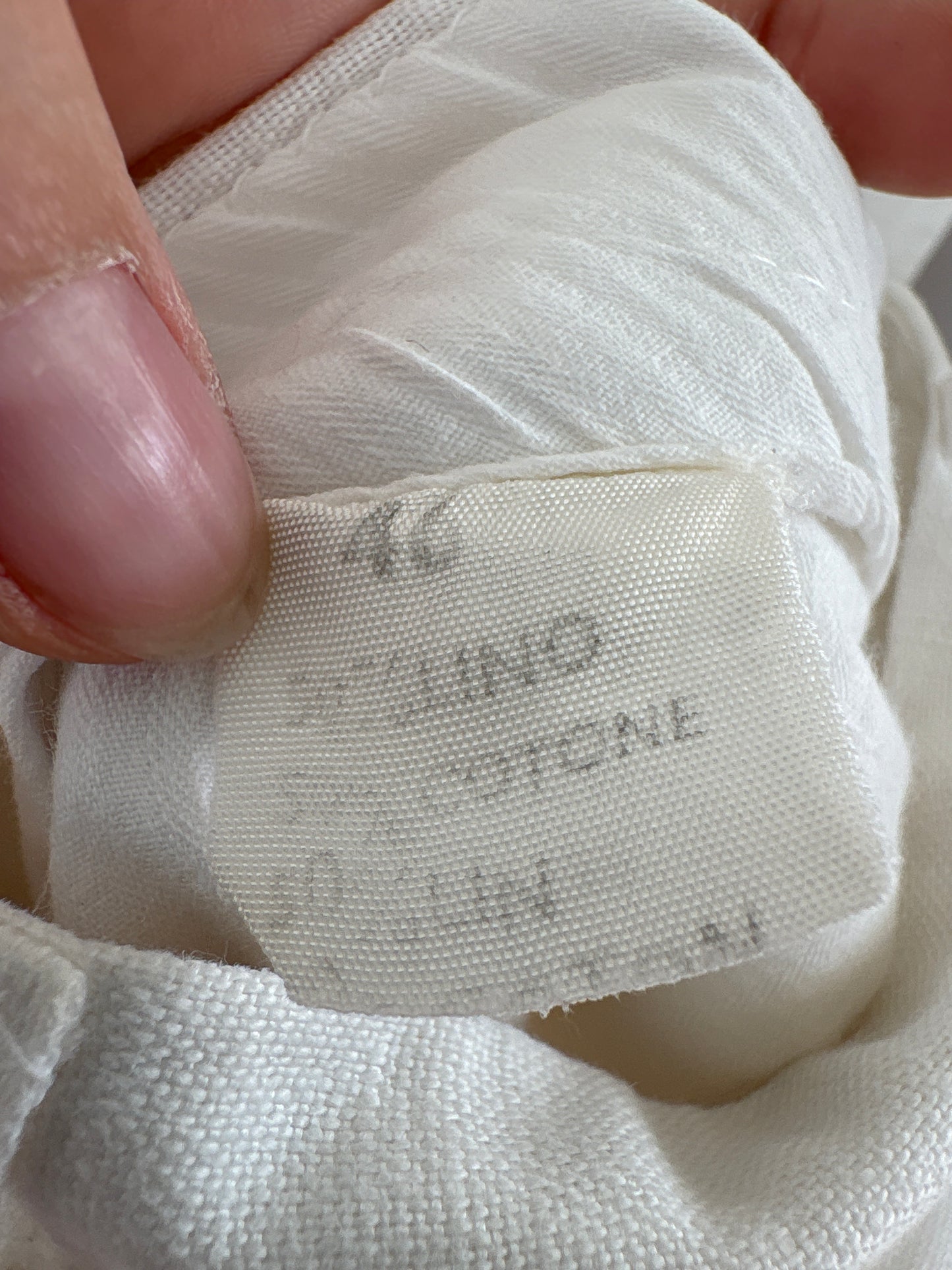 Pantaloni premium italienești cu pense din pânză moale de in și bbc