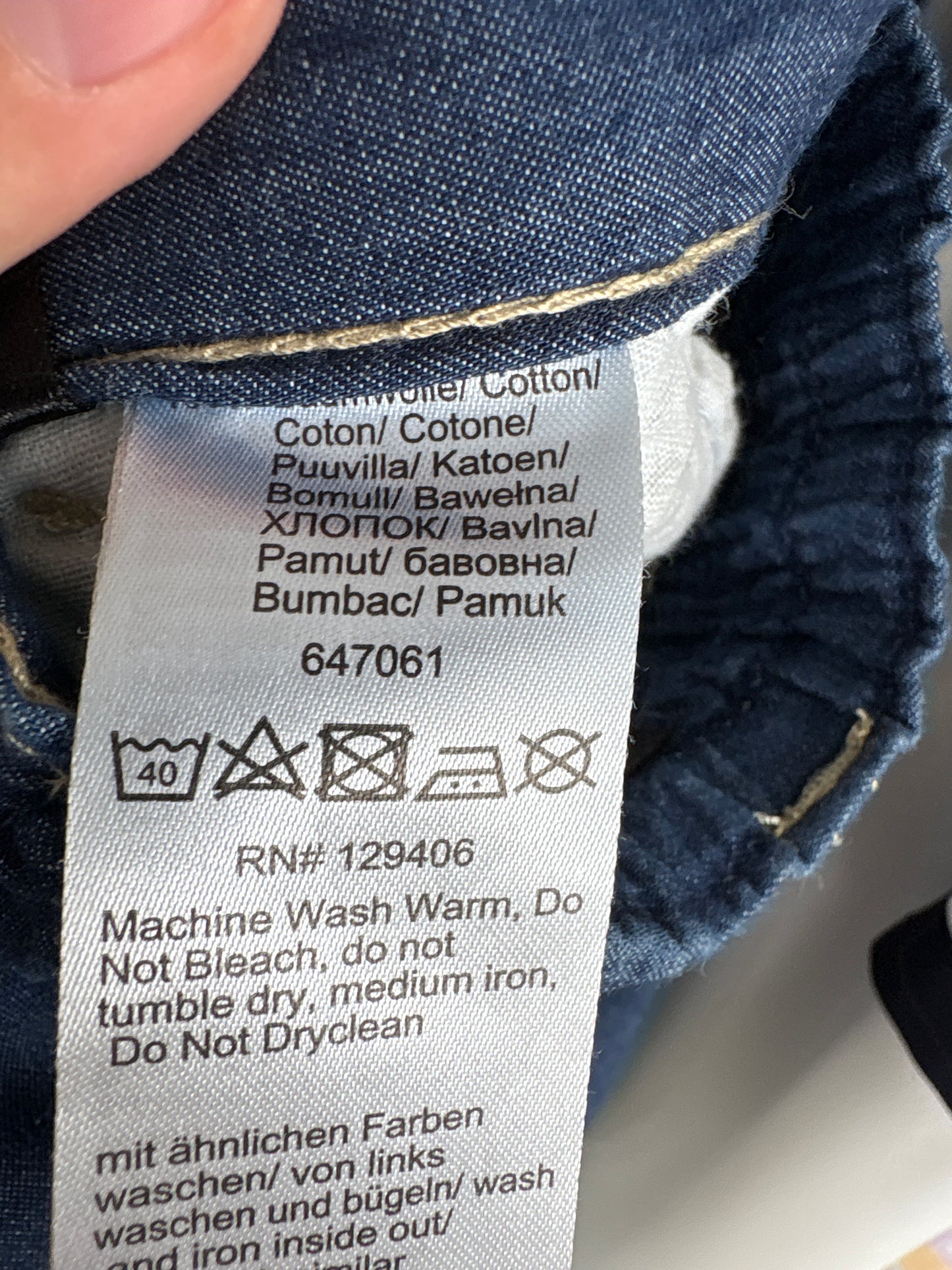 Fustă vintage A-line din jeans subțire de vară calssic wash cu talie elastică