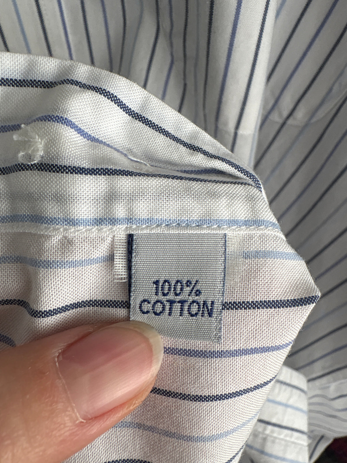 Cămașa Barbour în dungi fine verticale din poplin premium de bumbac