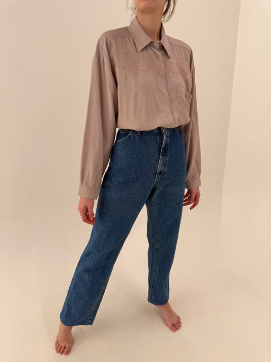 Jeans vintage premium classic wash straight leg tall