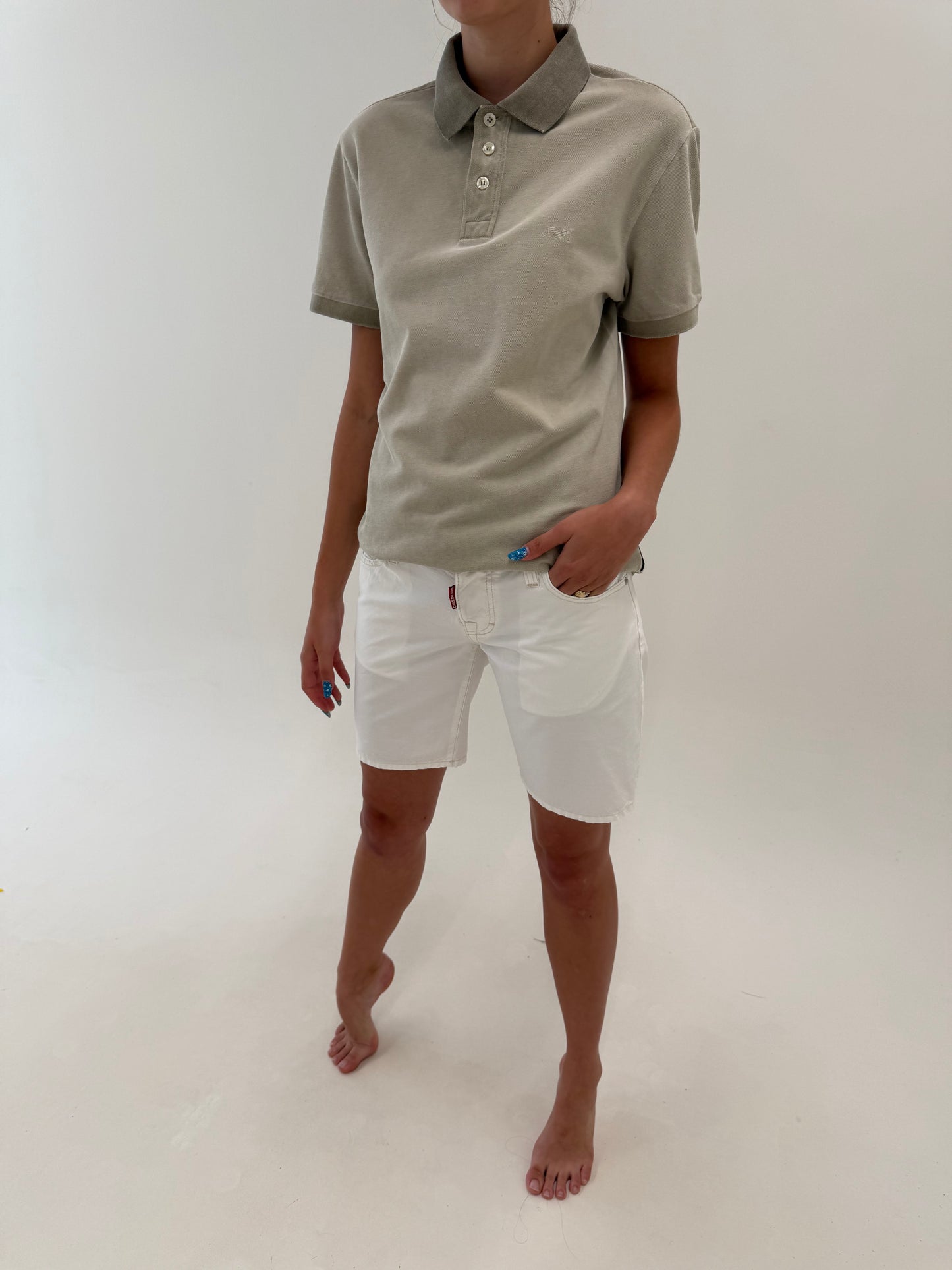 Pantaloni Dsquared din poplin excepțional