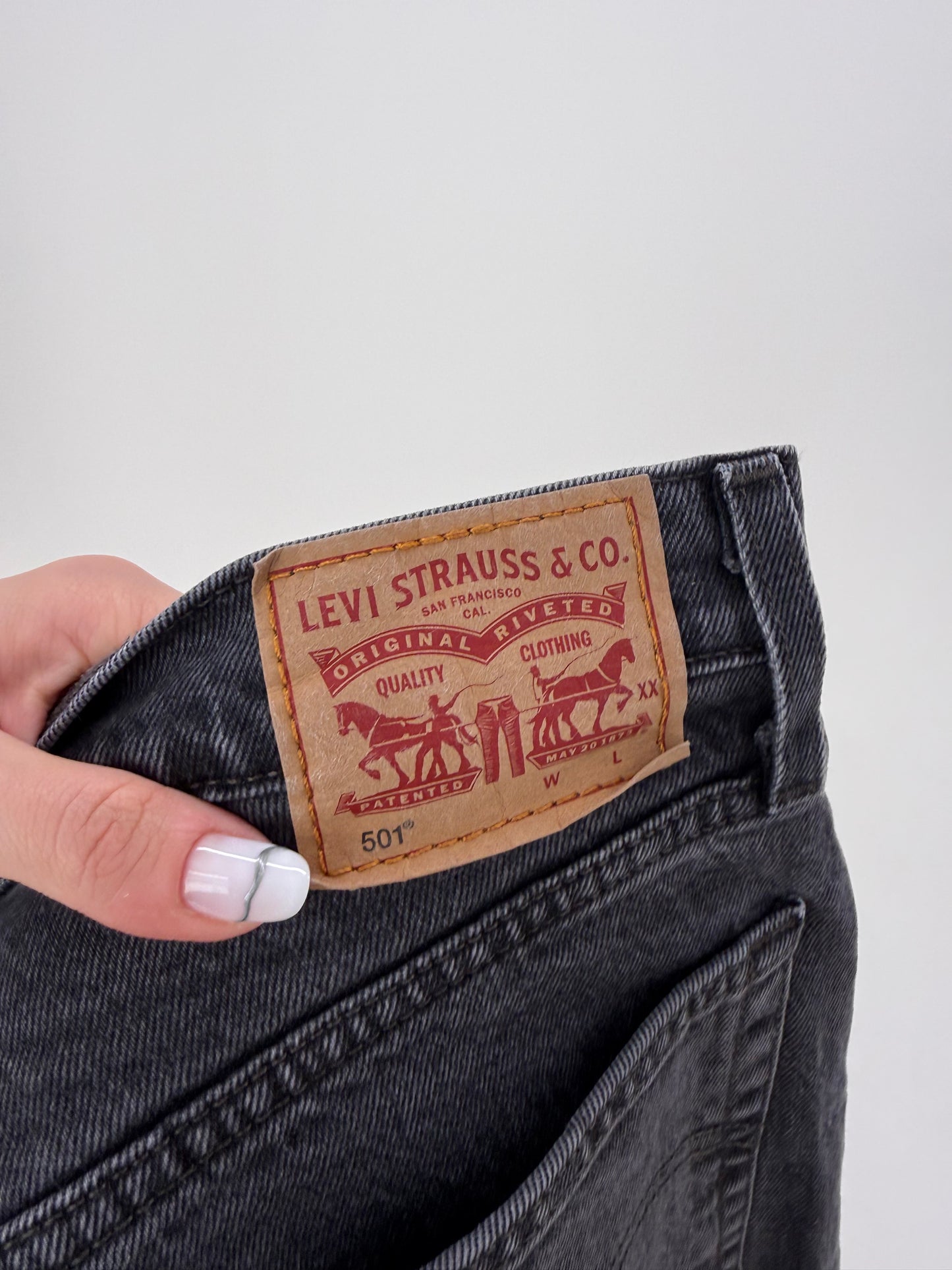 Jeans petite Levi’s 501 modelator in croi actual