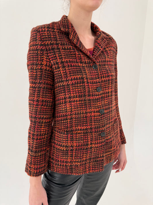 Sacou din tweed în culori superbe tall