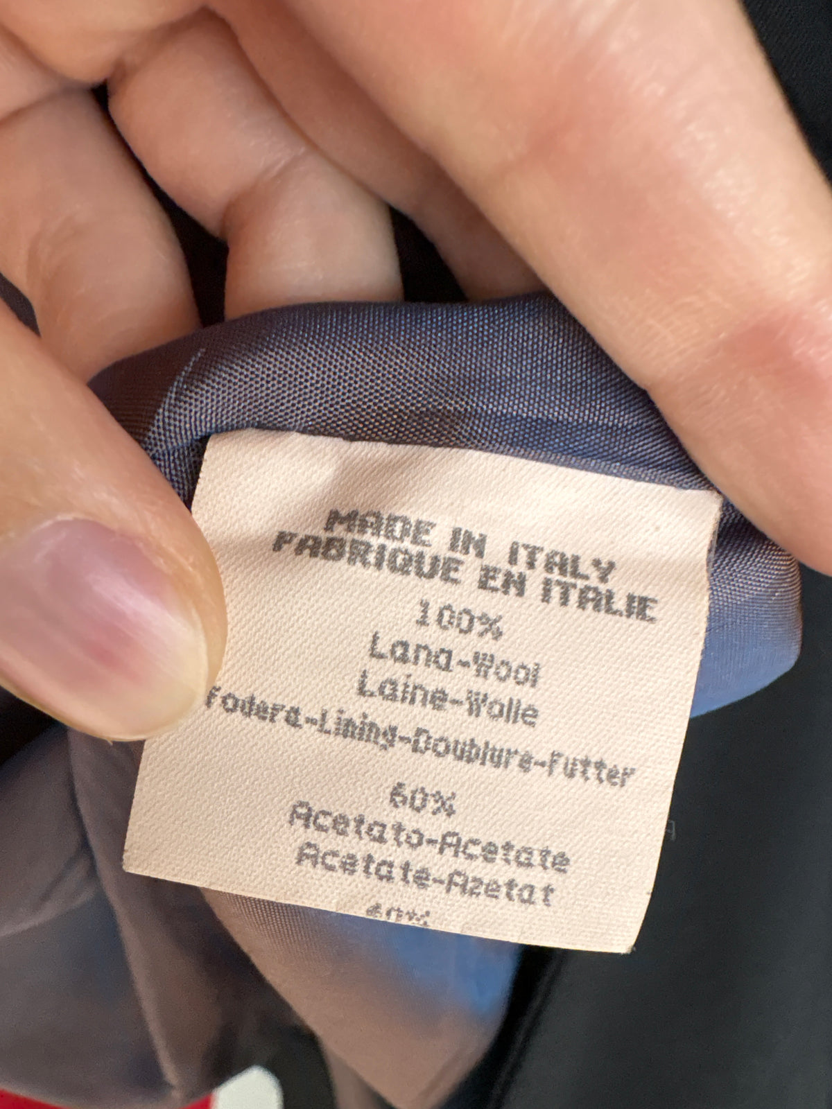Sacou luxury Byblos negru din lana extrafina în croi lung actual