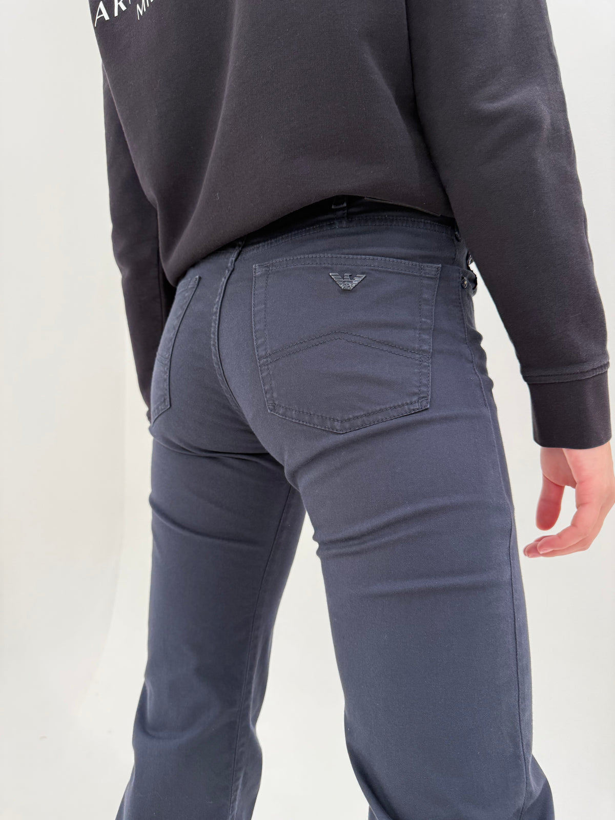 Jeans tall Armani ultra confort modelatori fără efect de prespalare