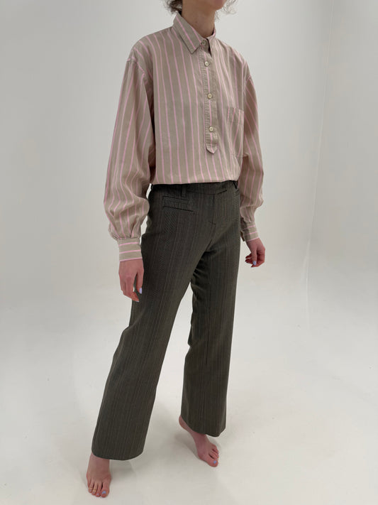 Pantaloni de brand super premium Seventy din lana extrafina subțire