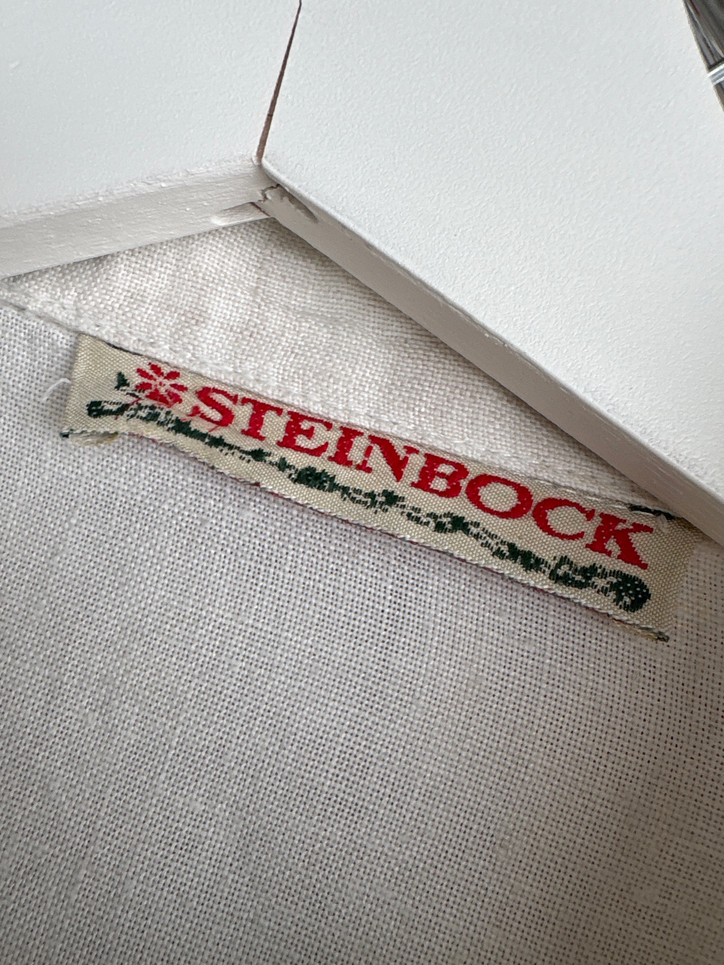 Cămașa vintage din pânză excepțională de in de brand premium