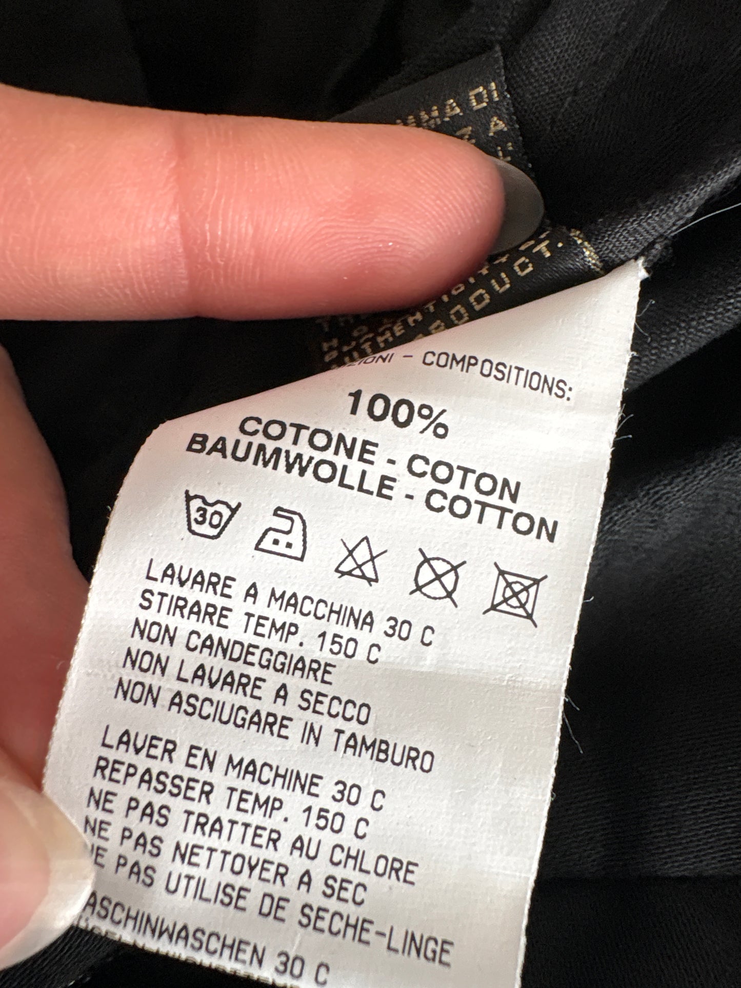Pantaloni Roberto Cavalli chinos negri din bumbac premium