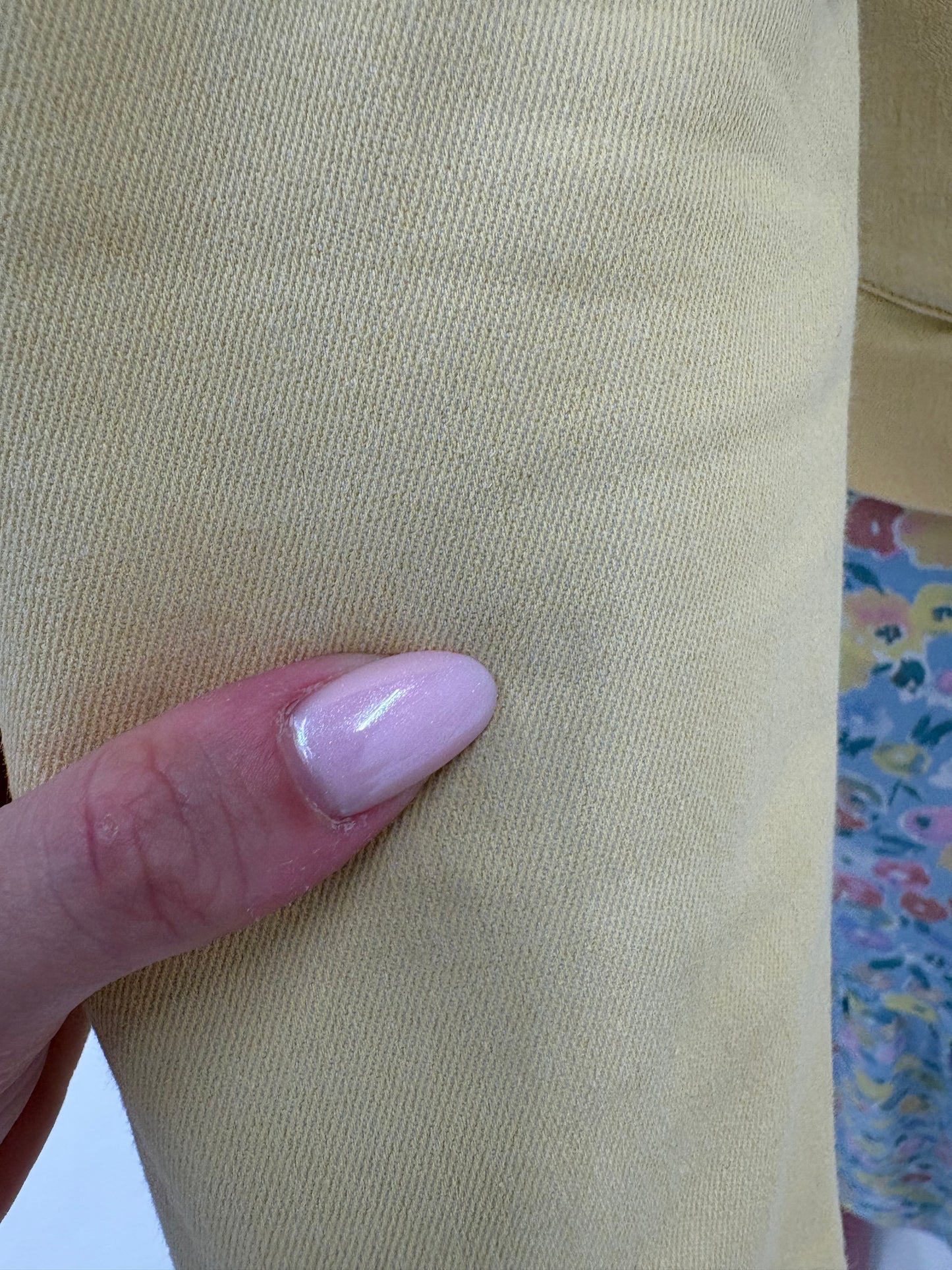 Sacou nou cu eticheta butter yellow din bumbac ultra confort