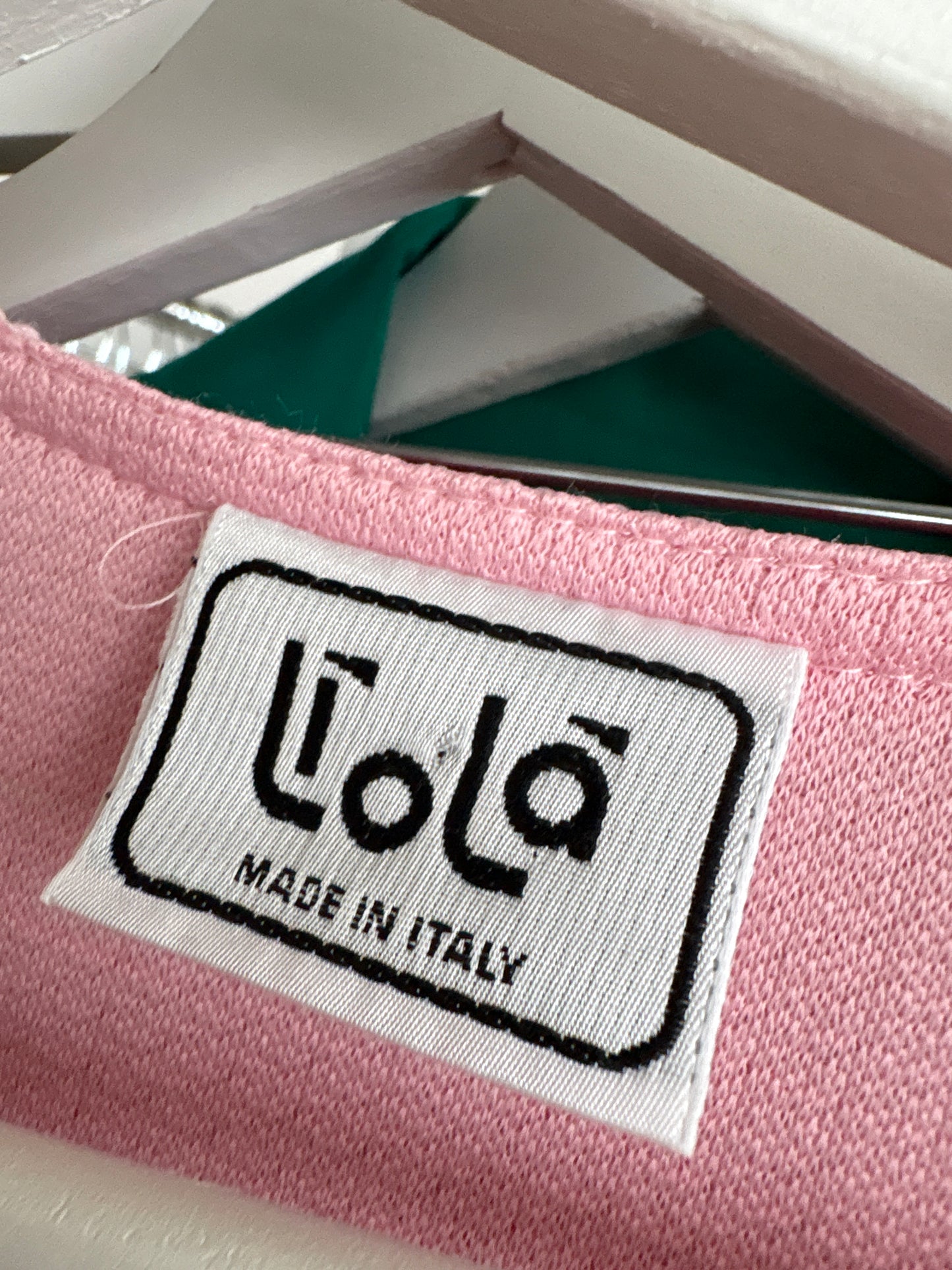 Sacou vintage roz pudrat de brand luxury italian Liola din bumbac premium