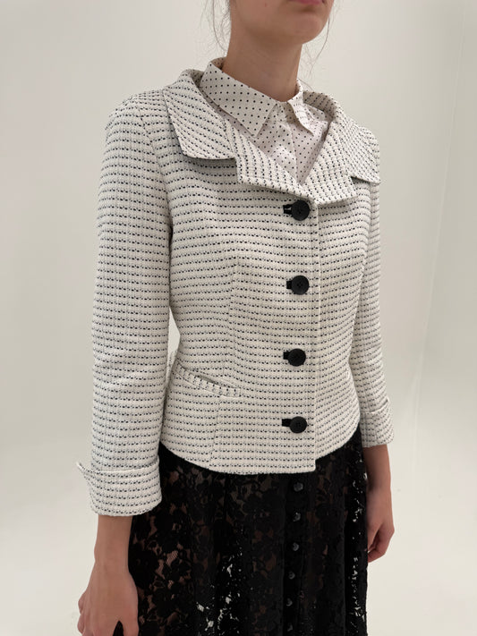 Sacou Max Mara de vară în croi cambrat ‘bar jacket’