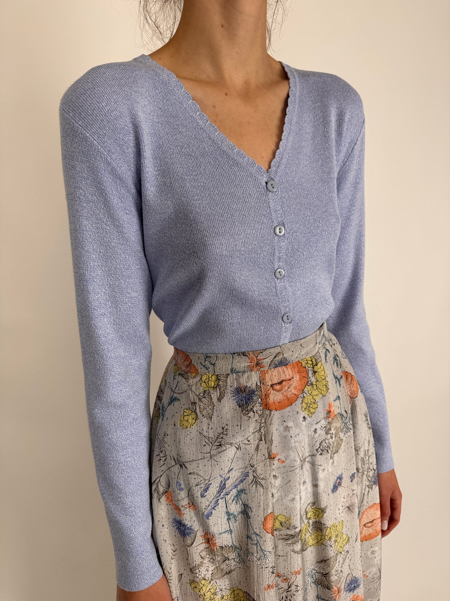 Cardigan baby Blue de vară