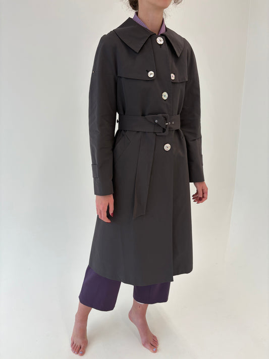 Trench ultra luxury Max Mara testa di Moro impermeabil