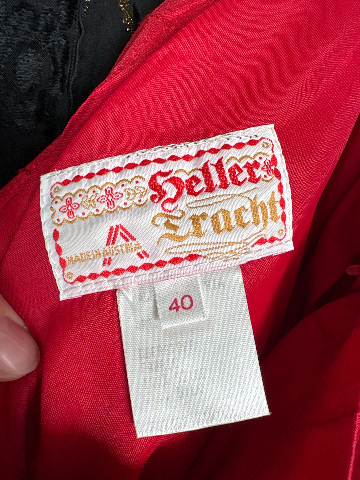 Fustă maxi din mătase naturală dupioni cherry red cu talie ultra înaltă