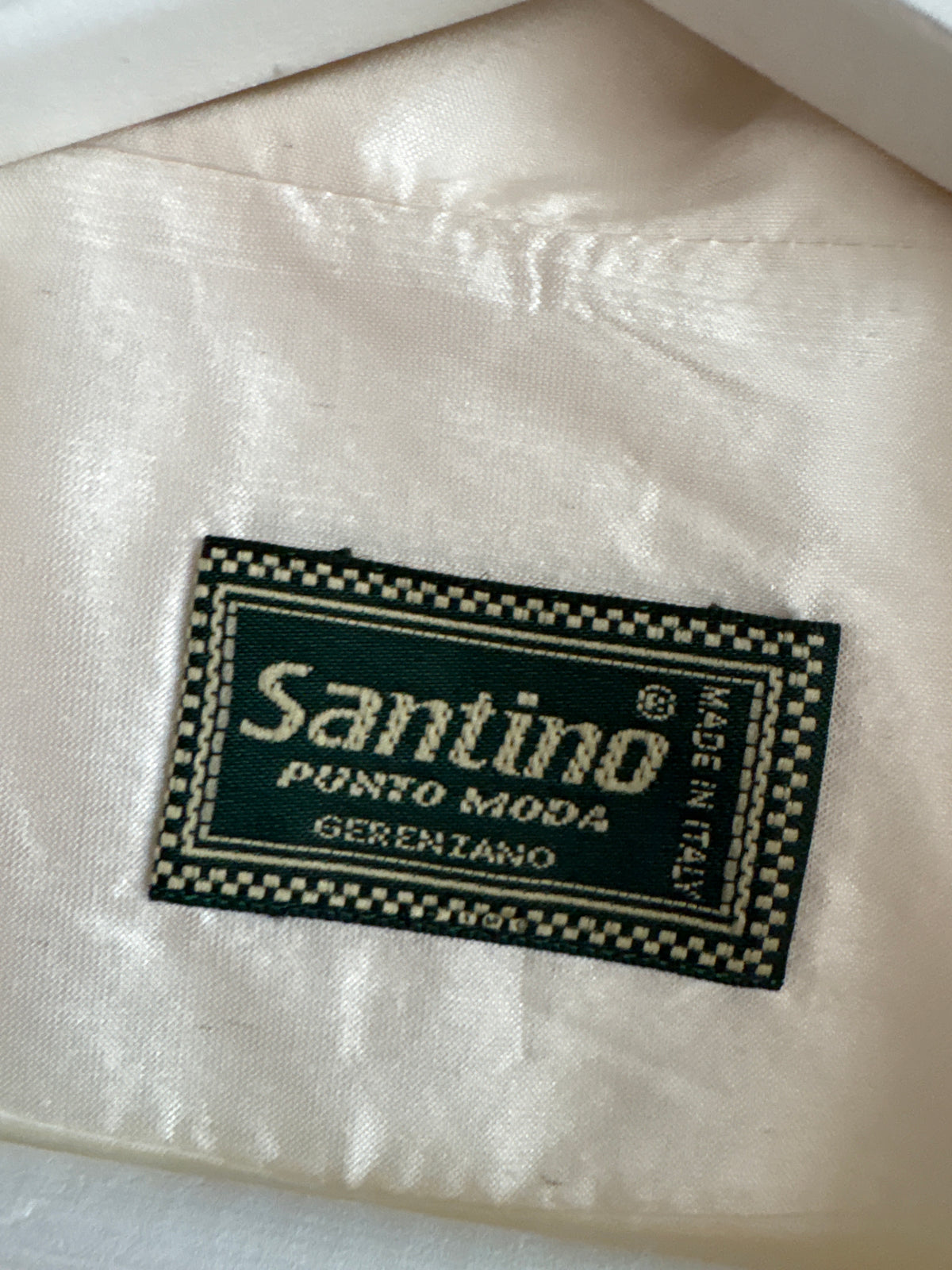 Sacou ivoire de brand super premium italian din mătase naturală dupioni cu revere late