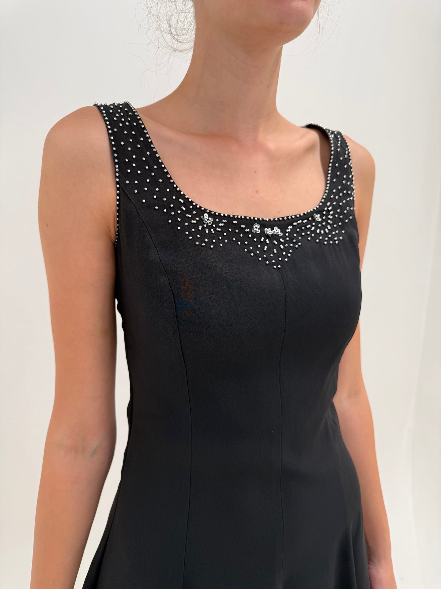 LBD cambrat cu corsaj și aplicații manuale Max&Co by Max Mara de la zi la seară