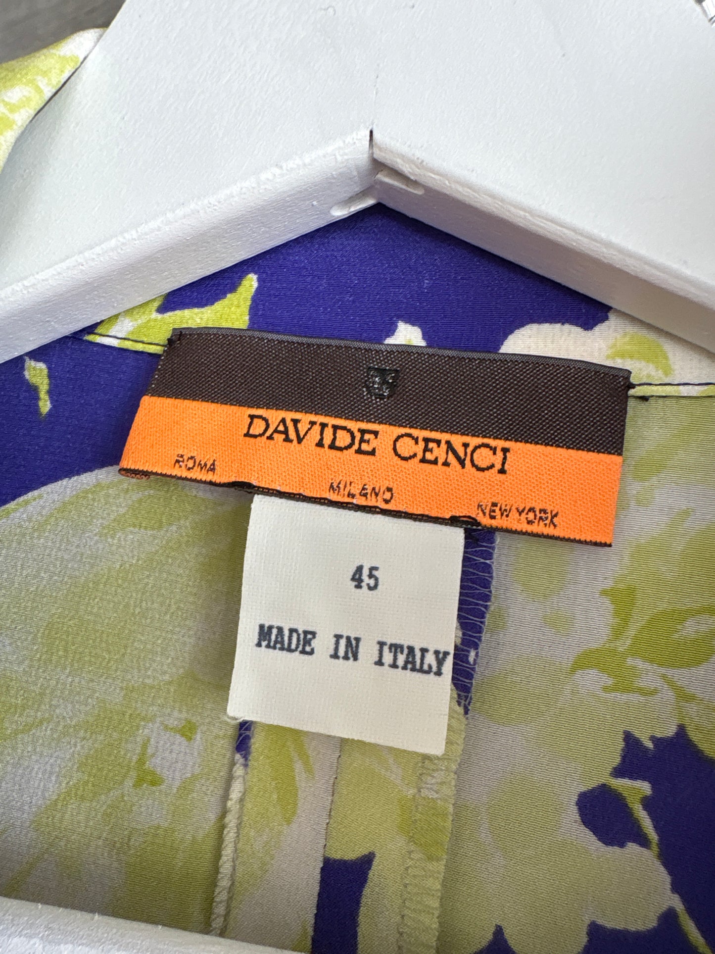 Rochie vintage de brand luxury old money italian Davide Cenci