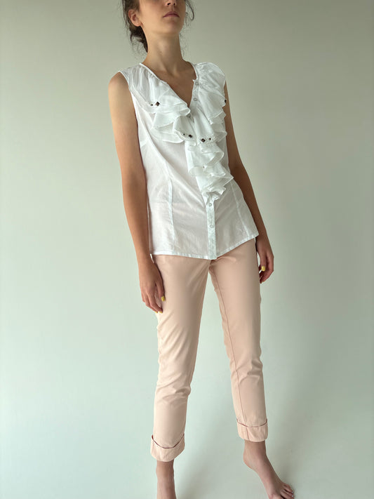 Pantaloni Chinos Max&Co by Max Mara powder pink