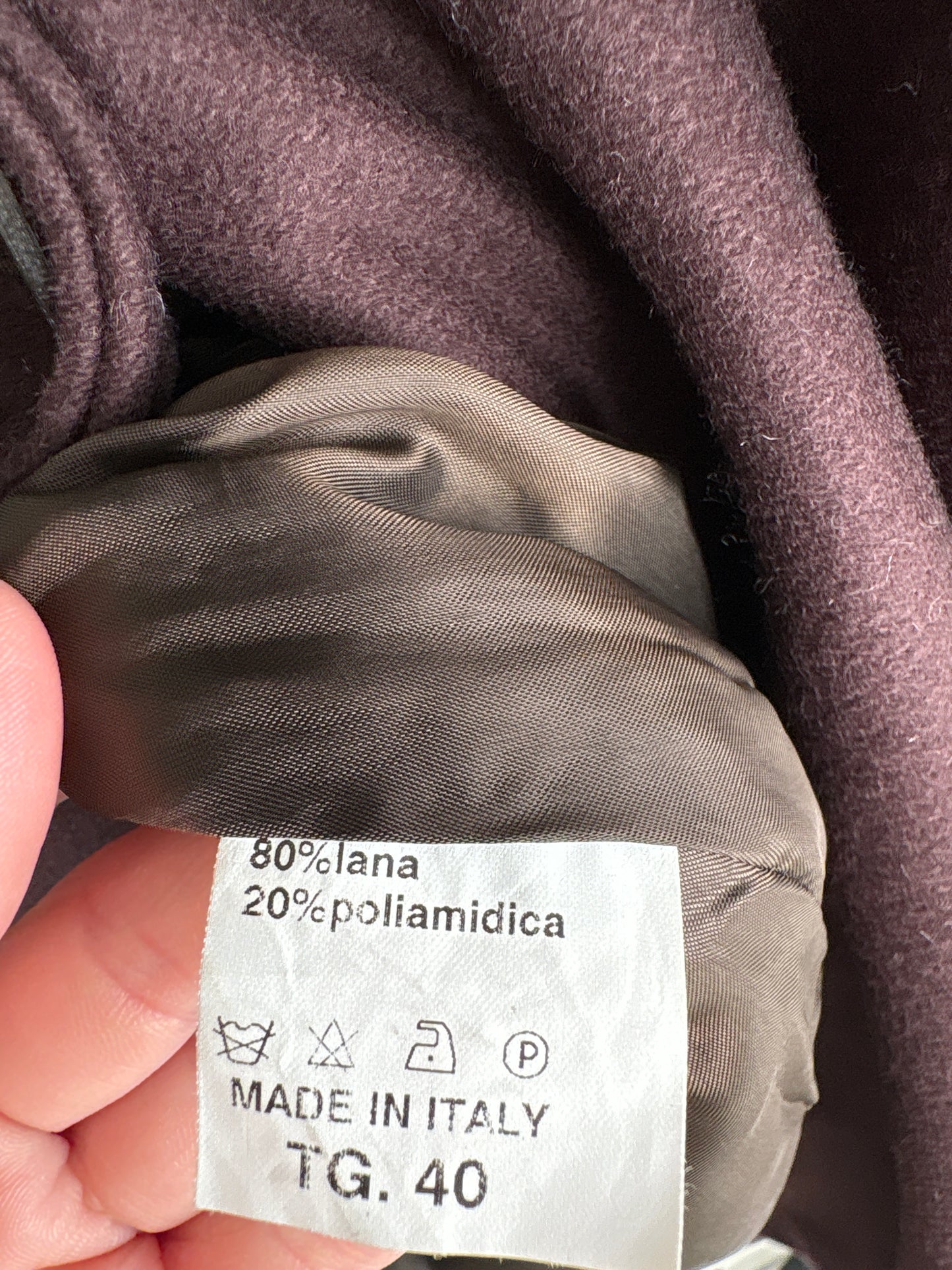 Palton cu talie marcată reglabilă chocolate brown din stofă structurată