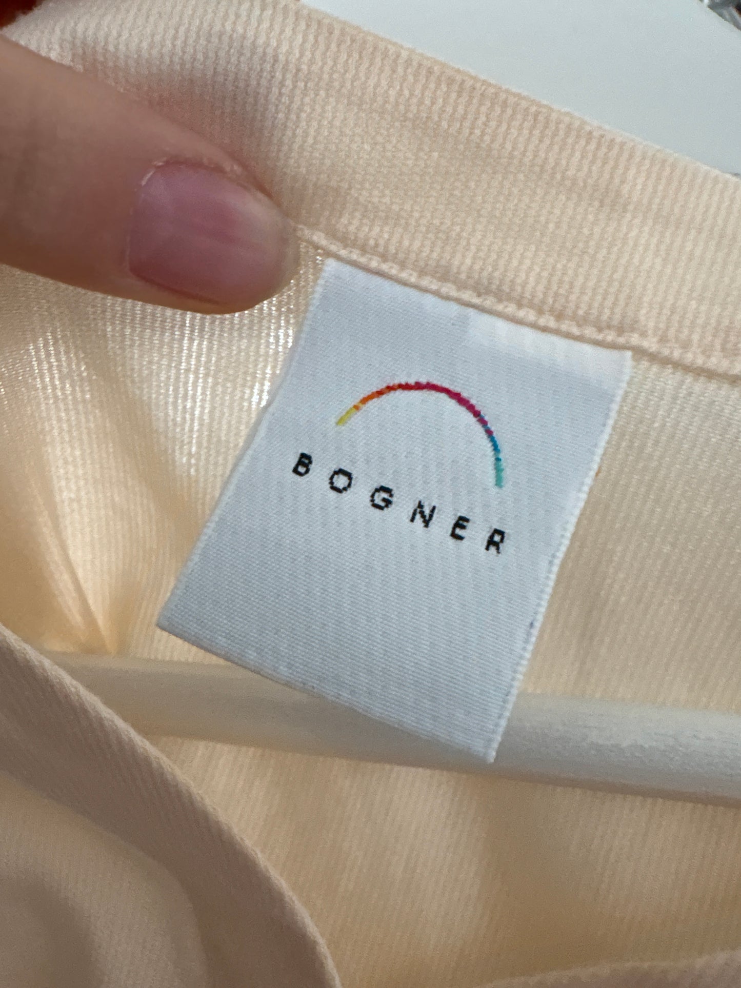 Cămașa luxury Bogner din bumbac premium powder peach
