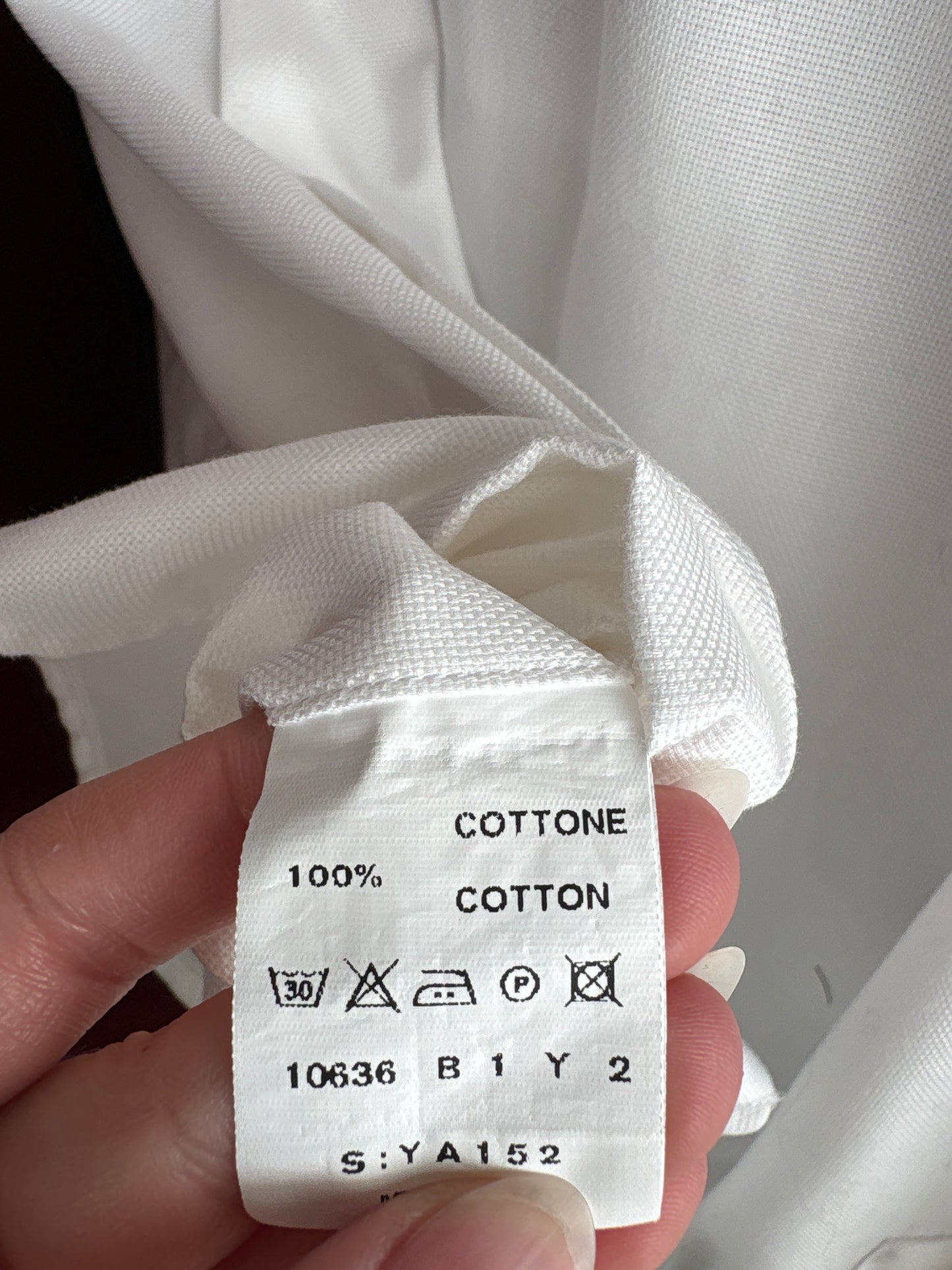 Cămașa high end italiană din poplin gros texturat ușor satinat