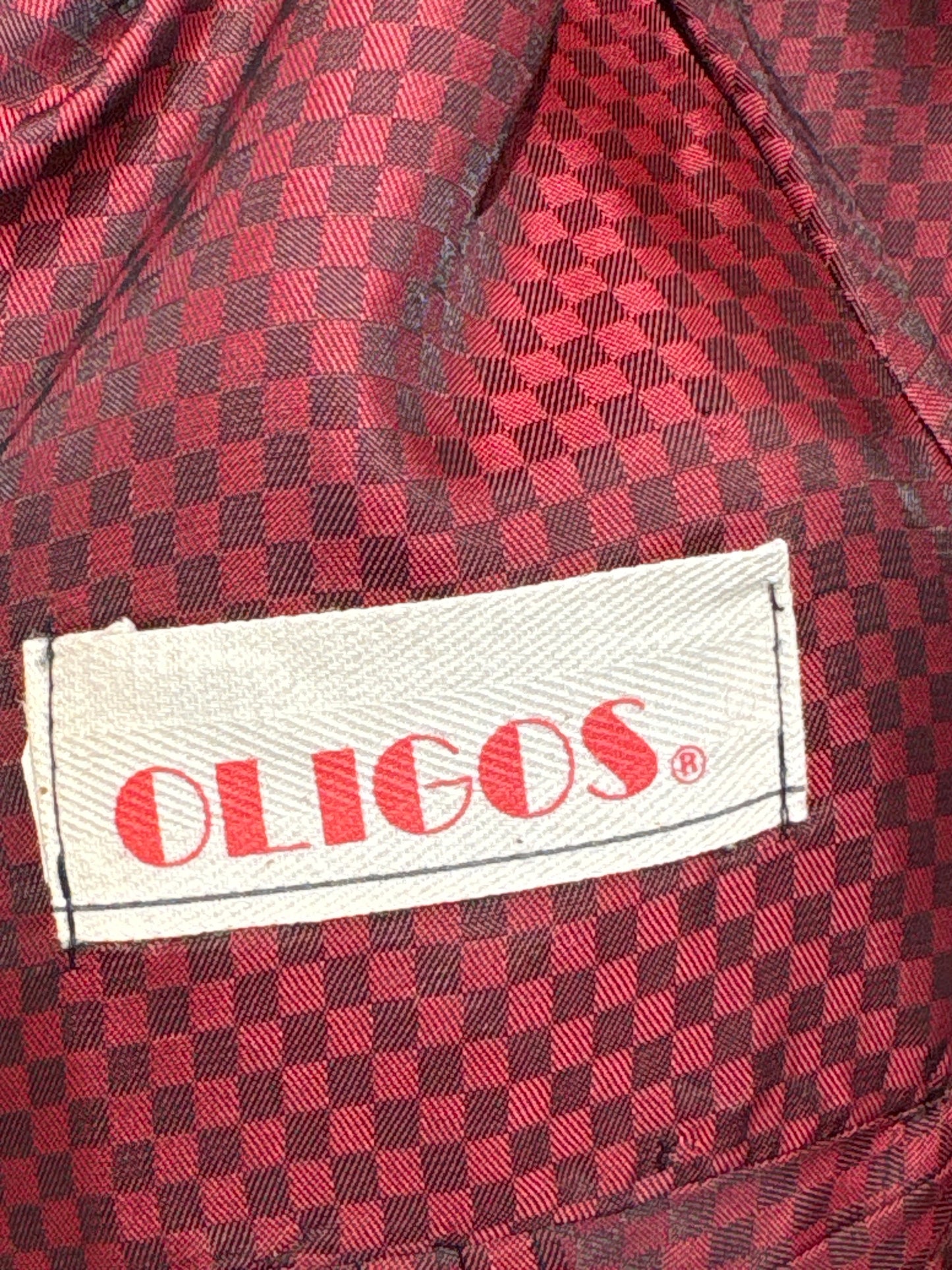 Sacou vintage din tweed în combinație superbă de culori