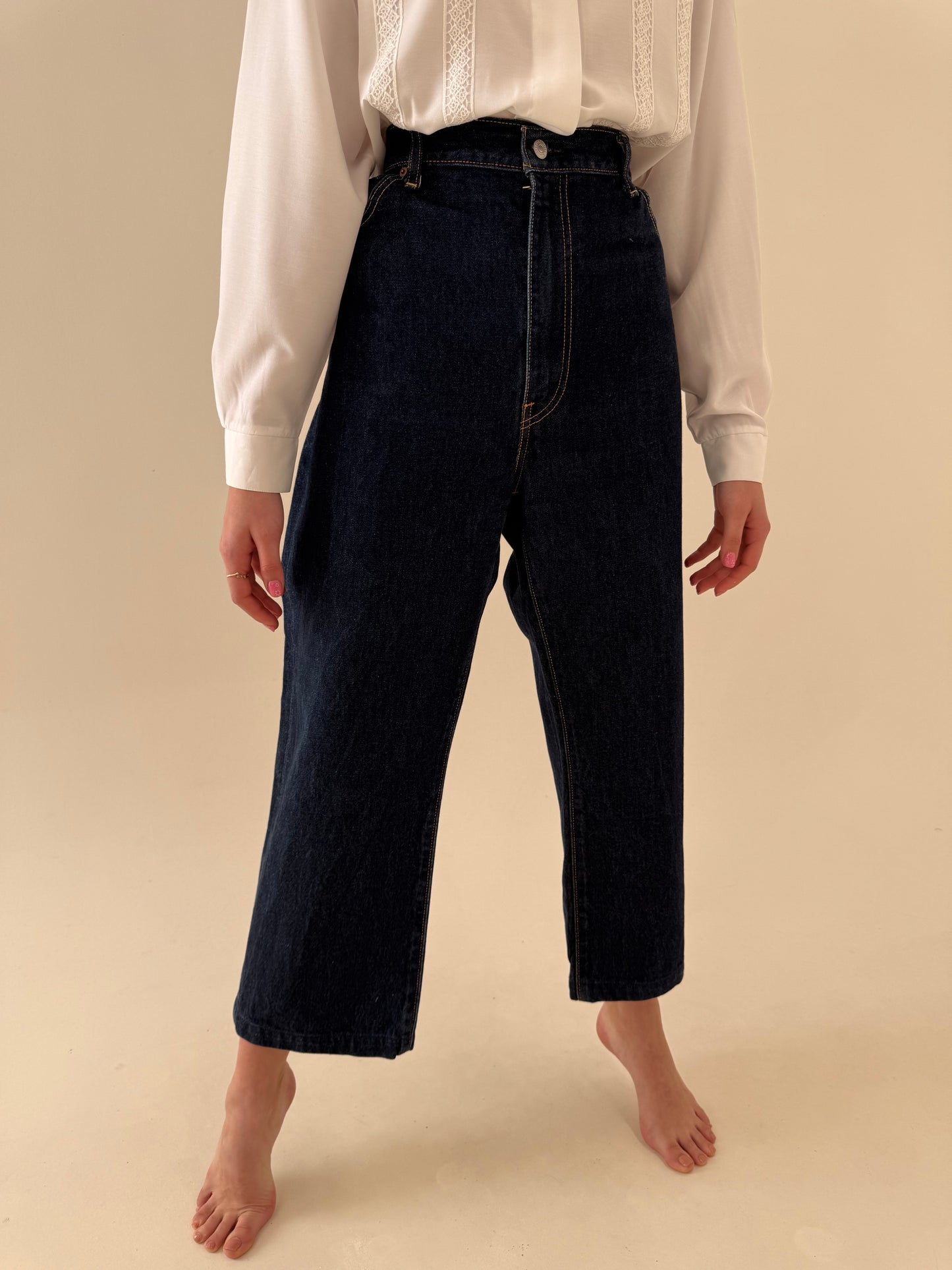 Jeans dark wash Levi’s 751 straight leg