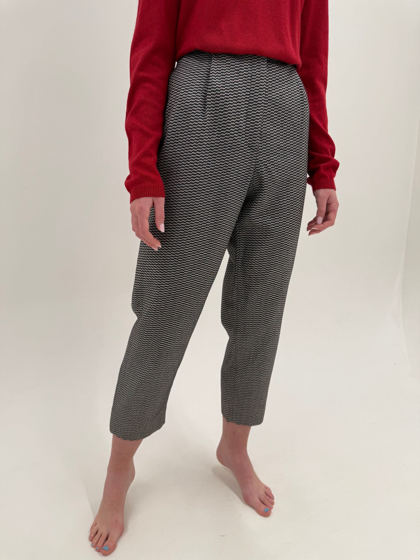 Costum vintage anii 90 de brand luxury de colecție din lana și mătase naturală