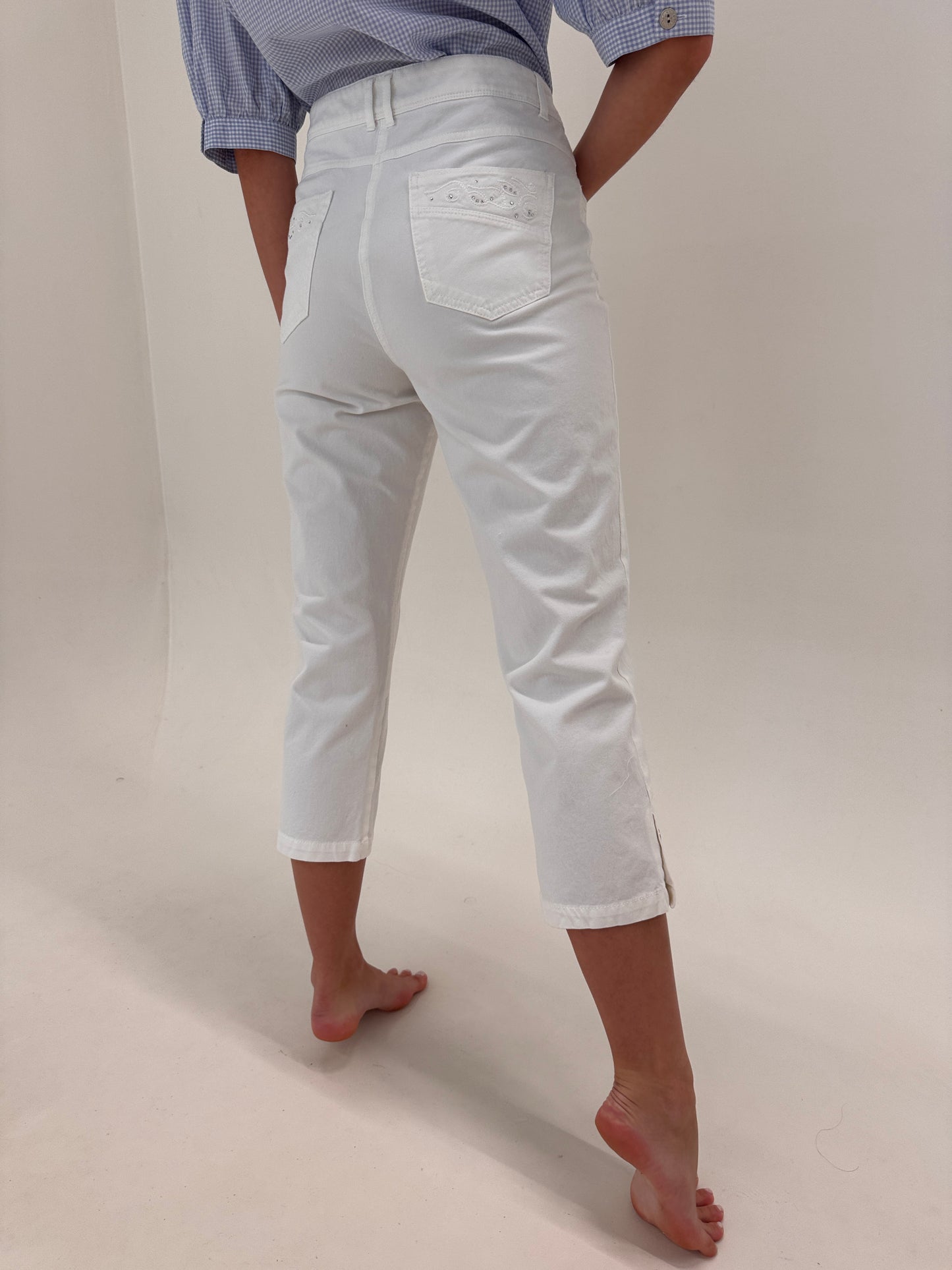 Pantaloni petite ultra confort modelatori din bumbac premium