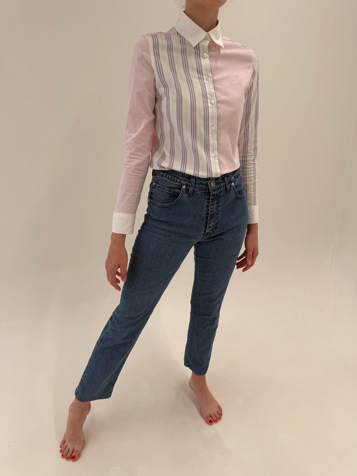 Jeans premium italienești modelatori