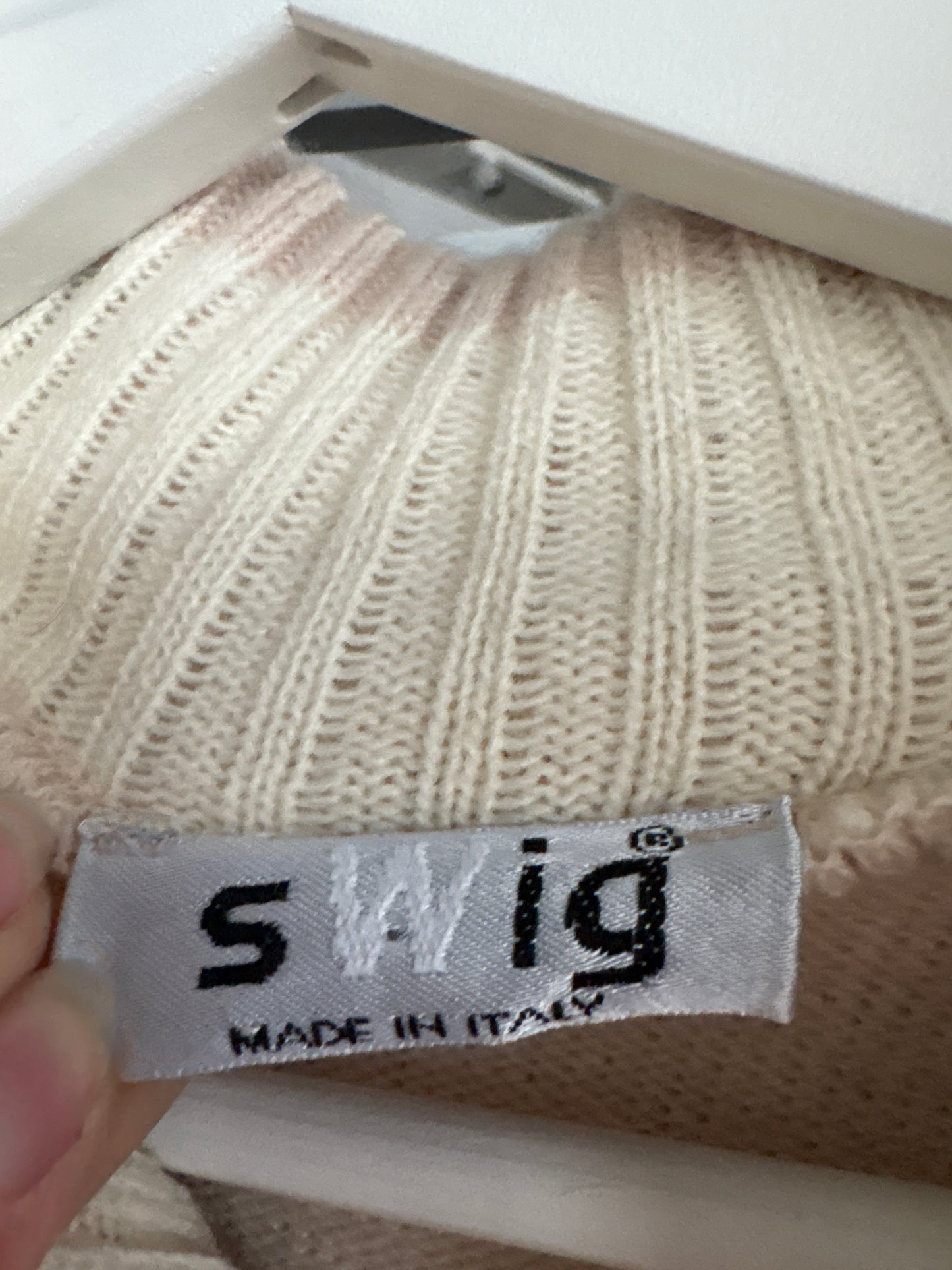 Maleta high end italiană din lana merino extrafina de gramaj mare