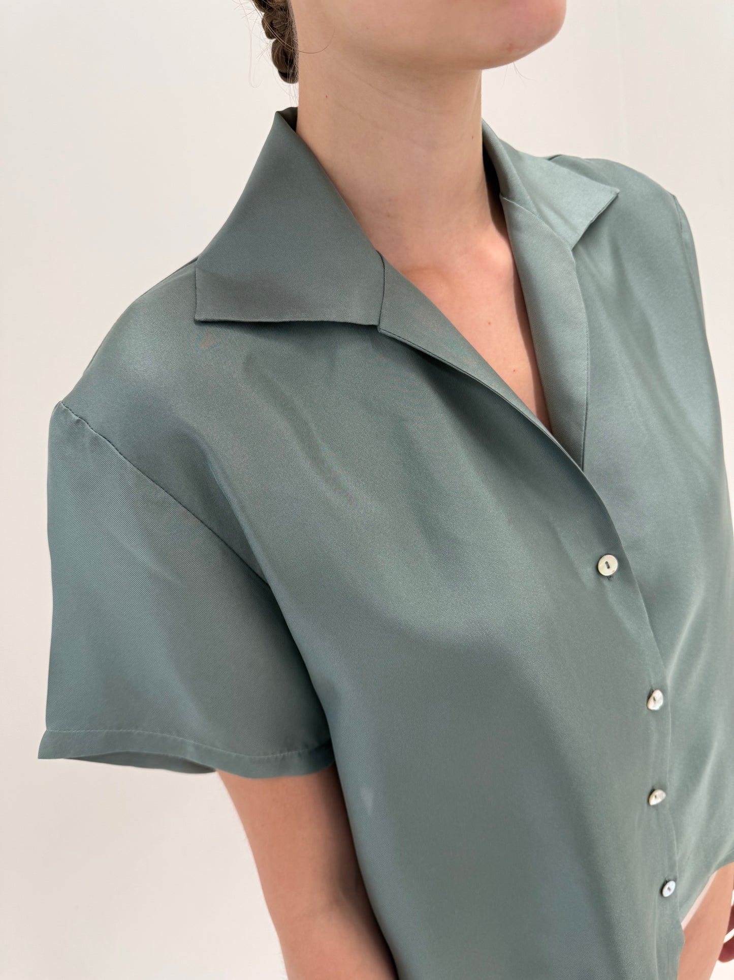 Cămașa nouă Marella by Max Mara din mătase naturală în croi oversized