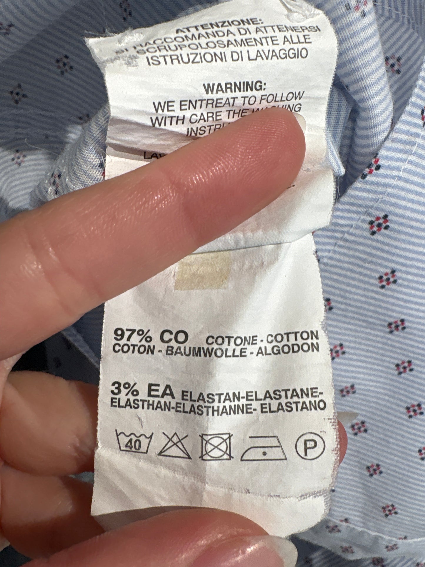 Cămașa premium baby blue în croi ușor cambrat din poplin confort