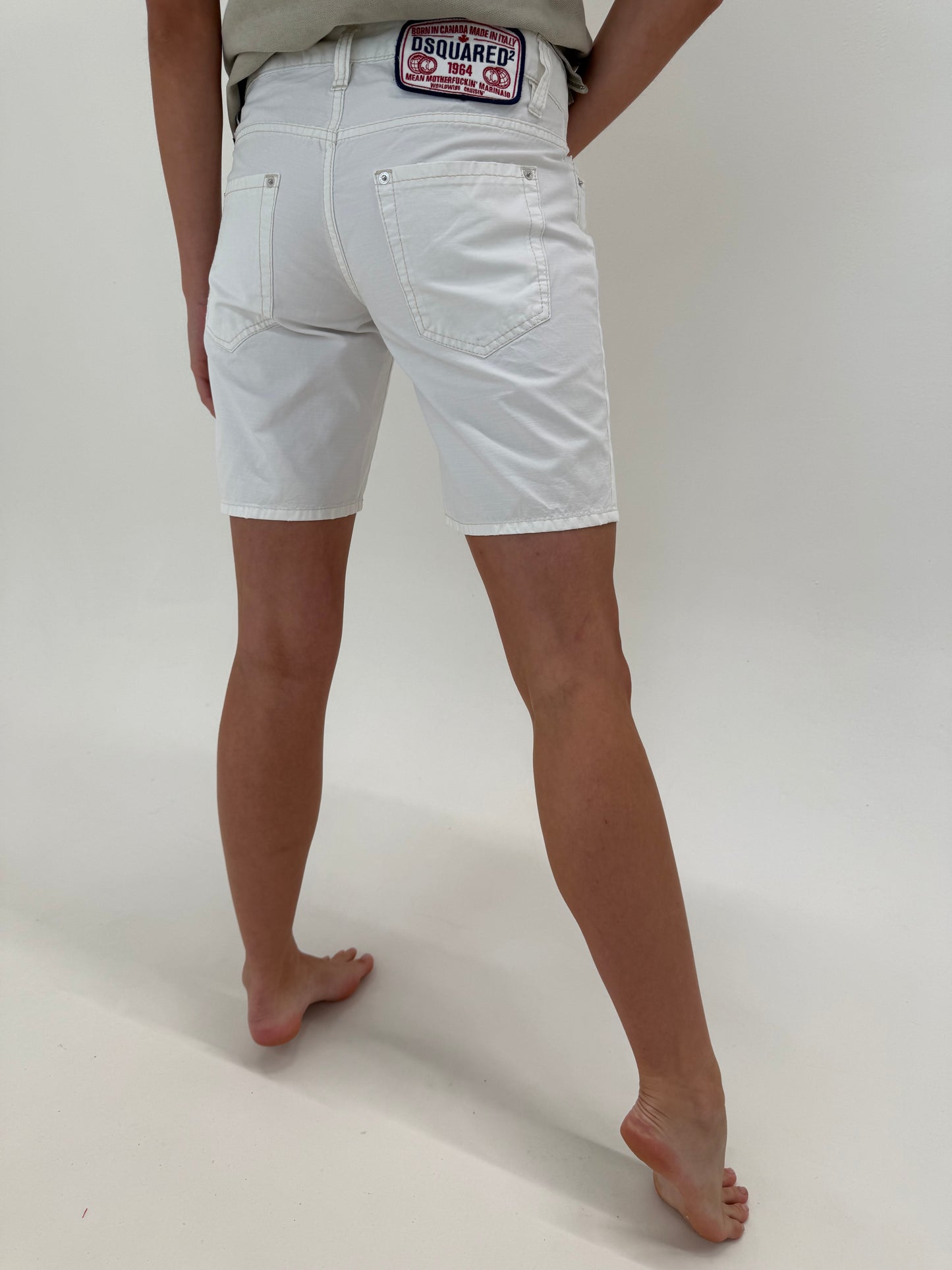 Pantaloni Dsquared din poplin excepțional
