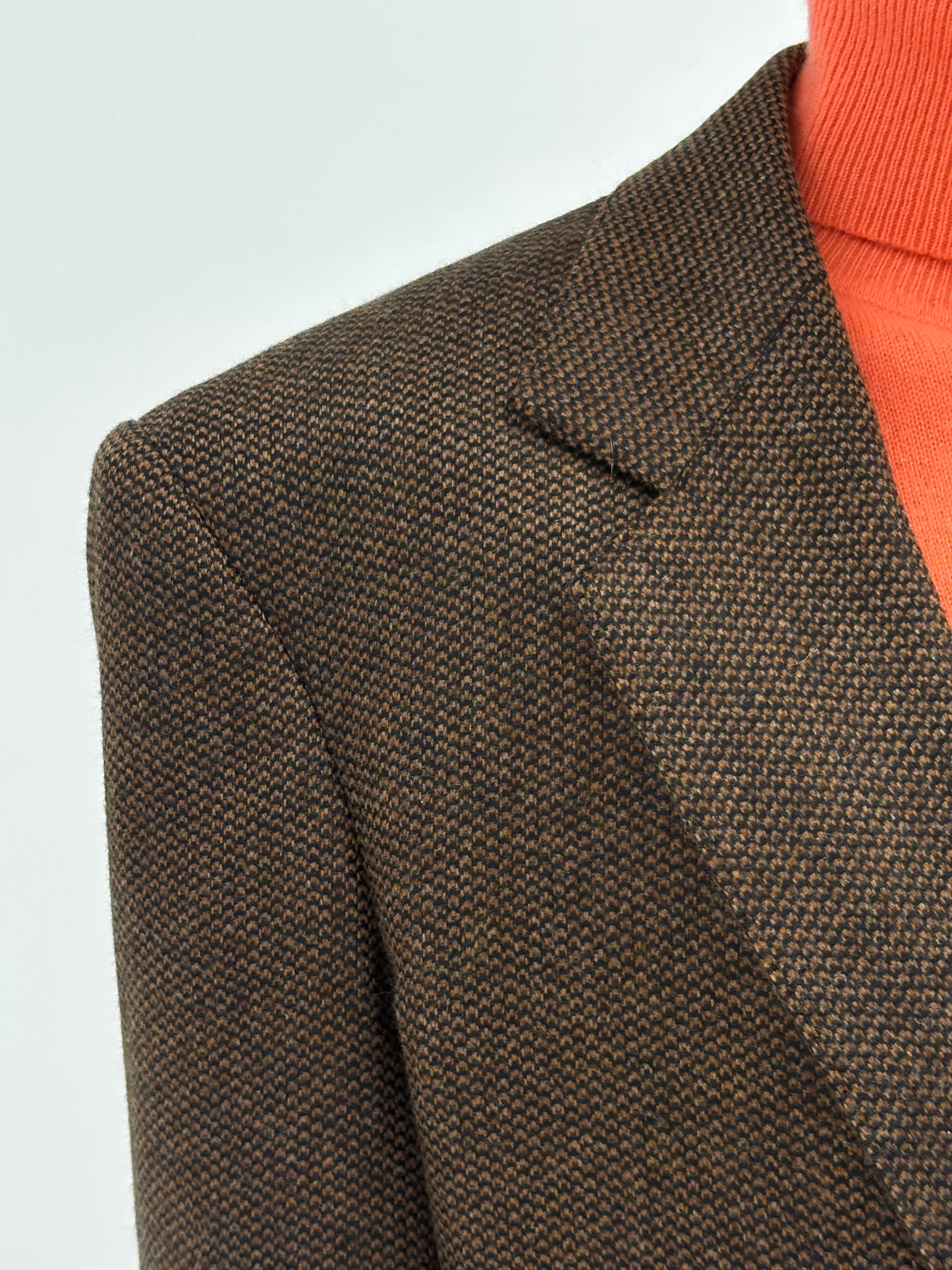 Sacou ultra luxury Loro Piana din 100% cașmir persoane petite