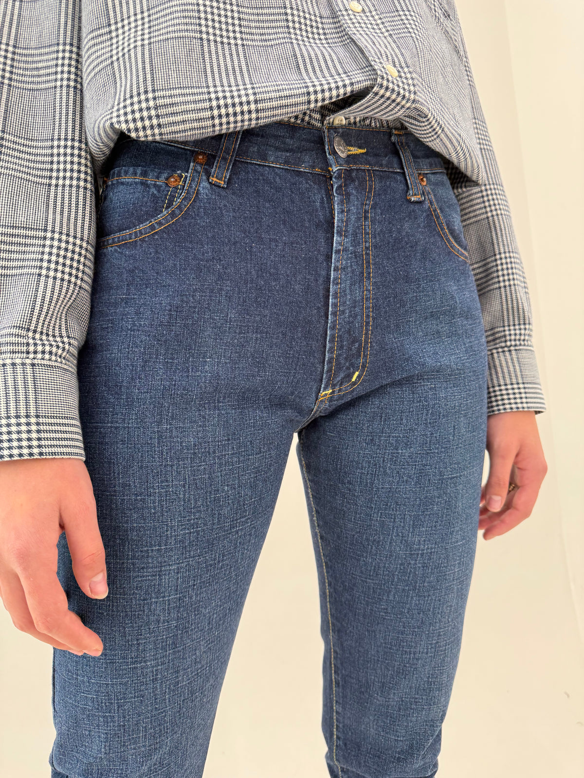 Jeans de brand luxury italian Fiorucci classic wash petite