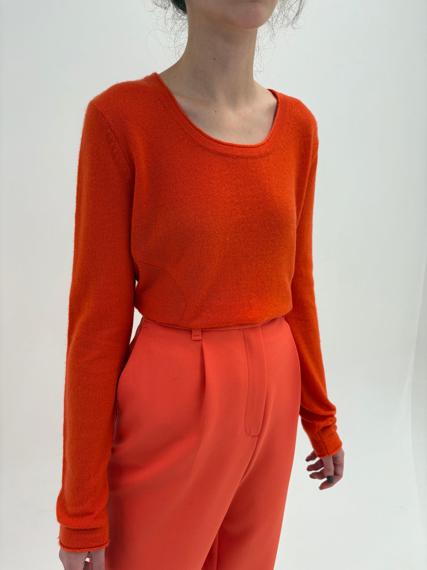 Pulover italian din cașmir în culoare superbă