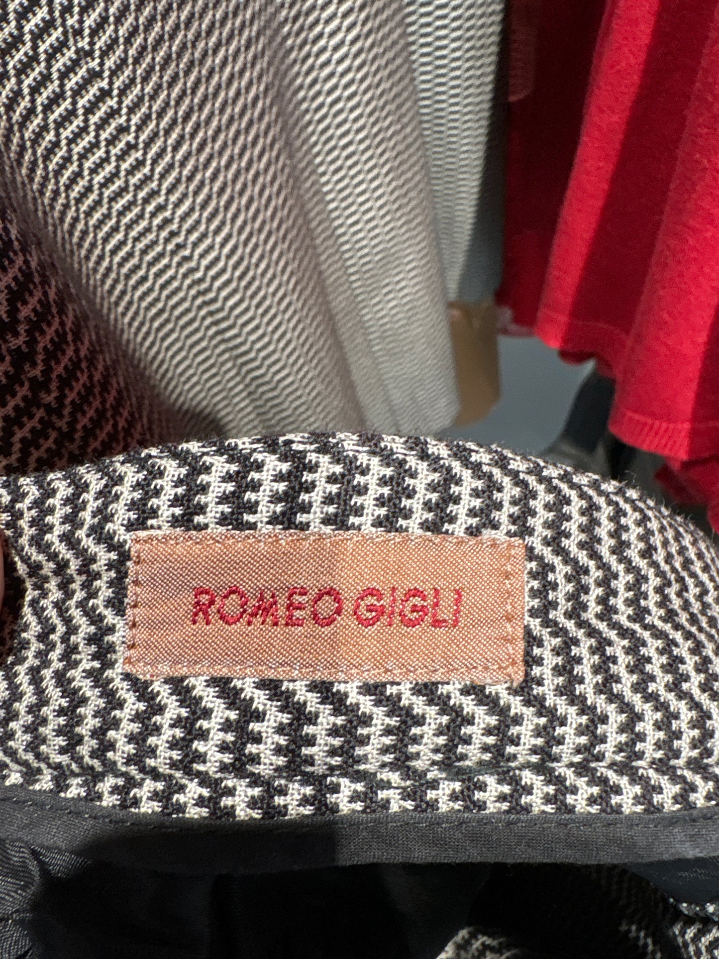 Costum vintage anii 90 de brand luxury de colecție din lana și mătase naturală