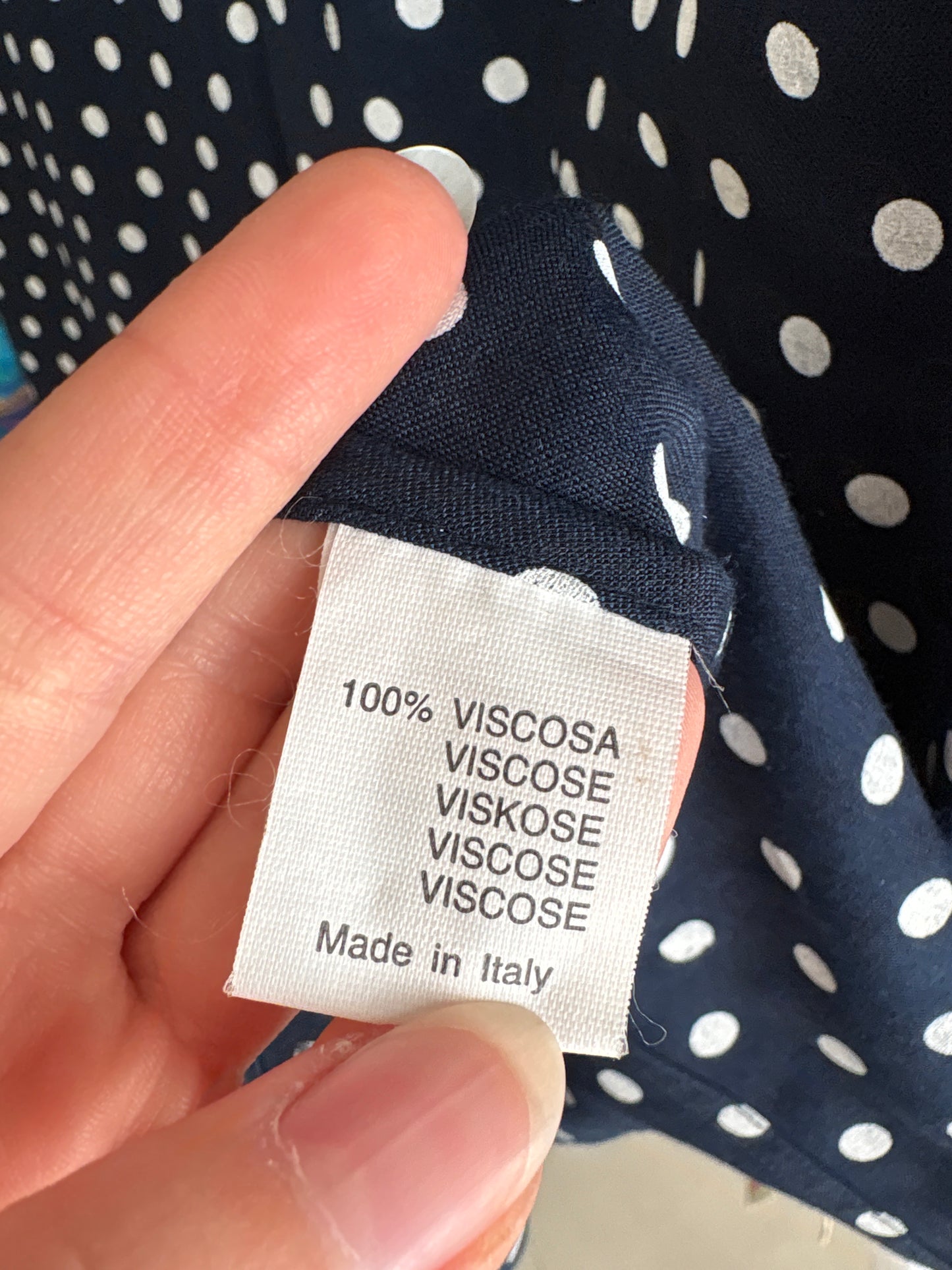 Cămașa italiana premium cu buline în croi oversized
